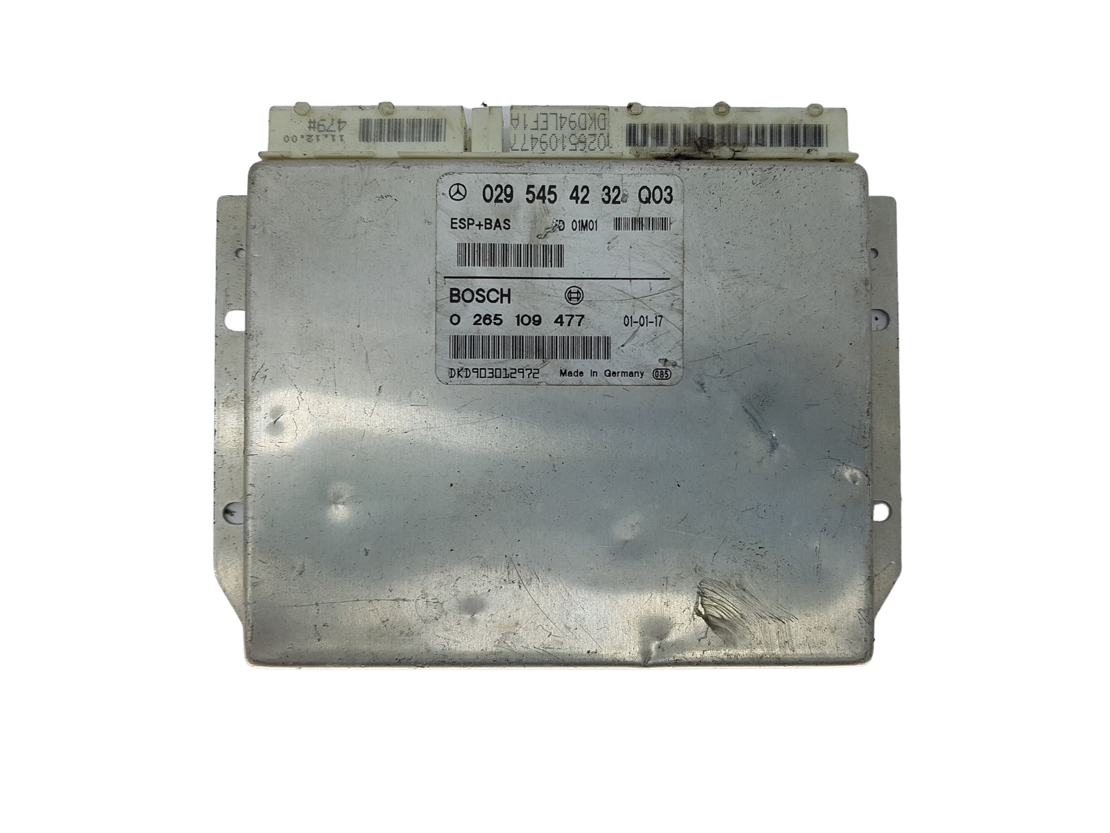 Steuergerät 0295454232 Q03 0265109477 Mercedes Bosch 15091 main product photo