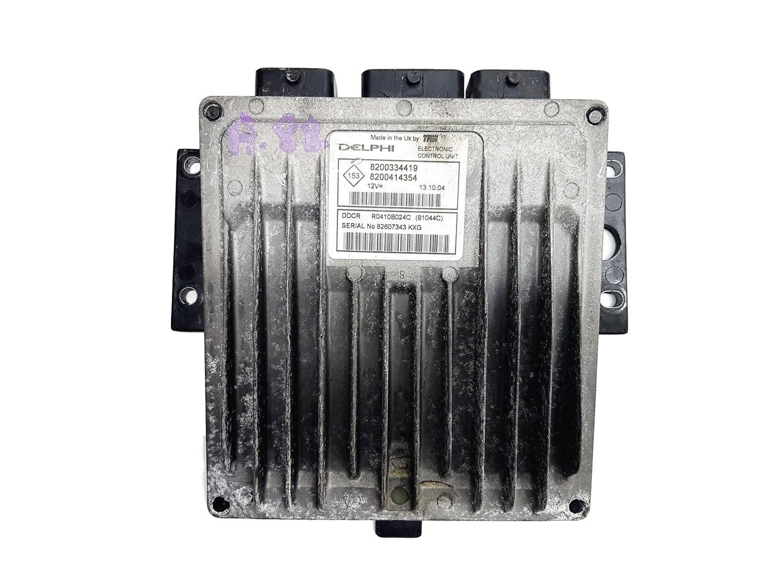 Steuergerät 8200334419 8200414354 R0410B024C Renault Delphi 11011 main product photo