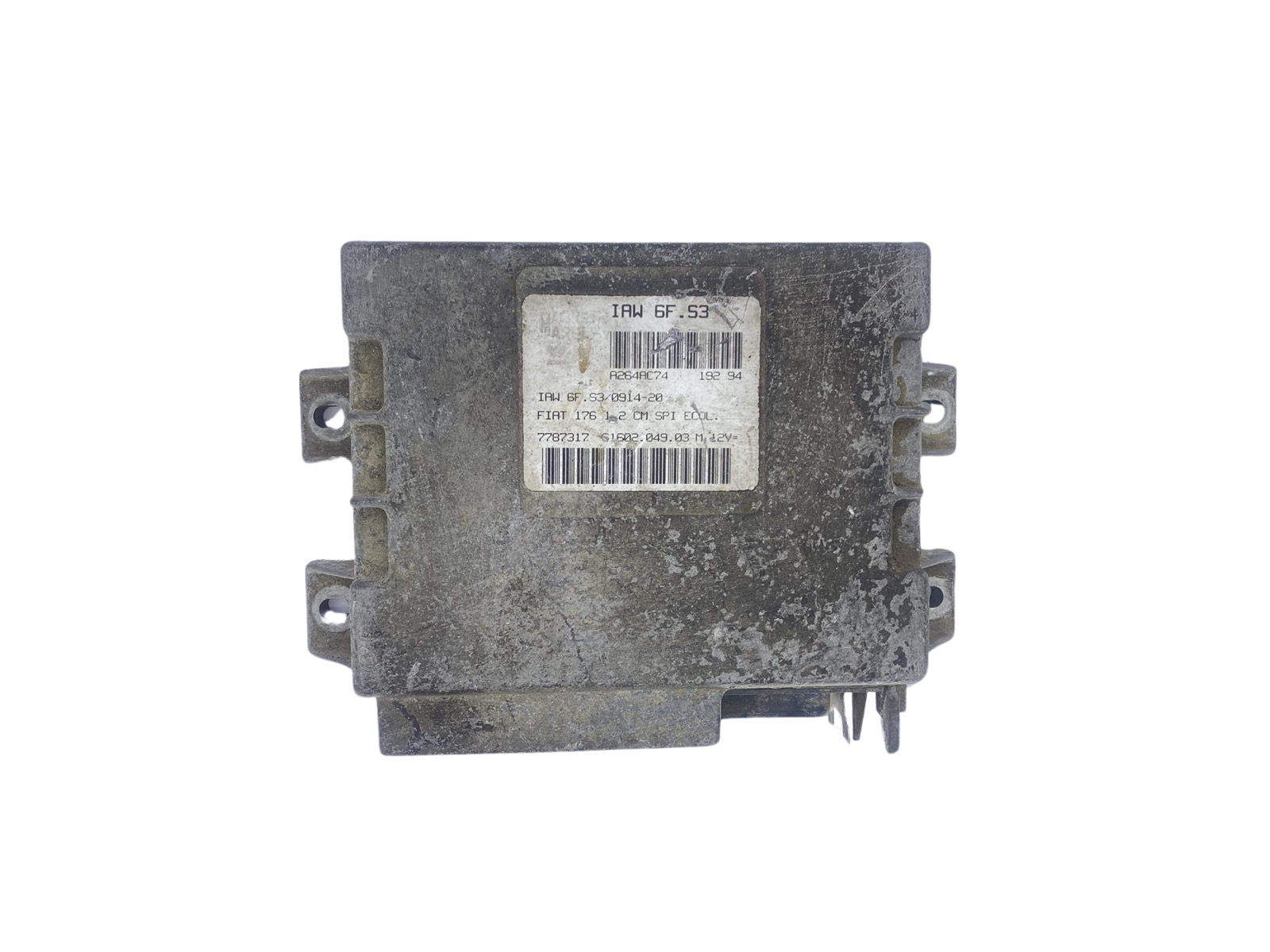 Steuergerät IAW6F.S3 7787317 61602.049.03 Fiat Magneti Marelli 61699 main product photo