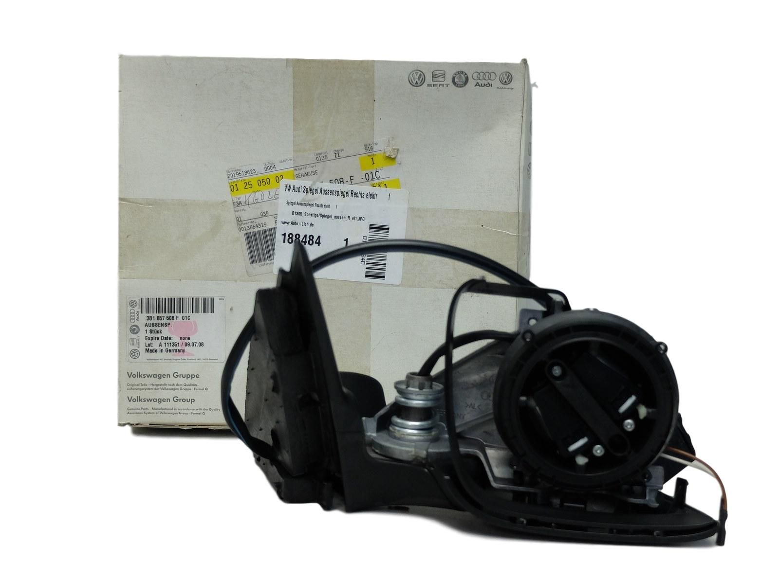 Spiegel Rechts Neues Original 3B1857508F VW Passat B5 main product photo