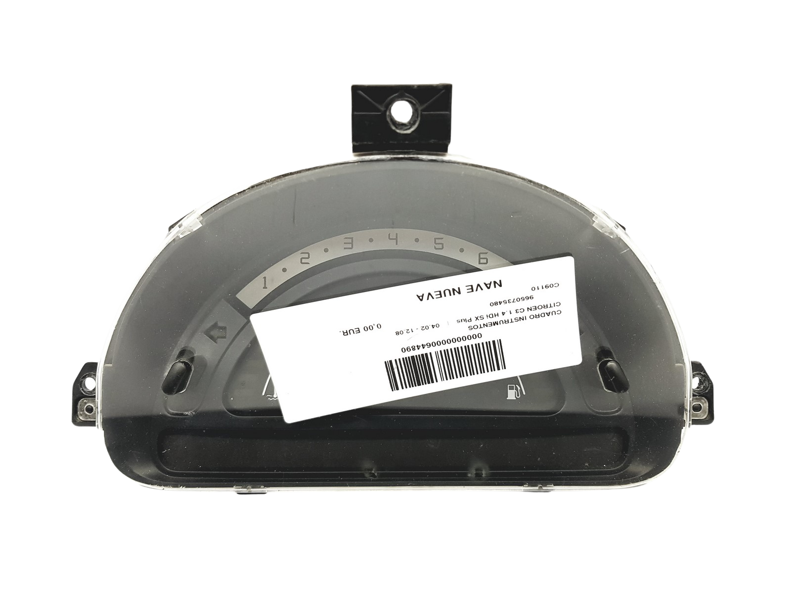 Tacho Kombiinstrument Citroen C2 C3 P9650735480 G 01 57937 main product photo