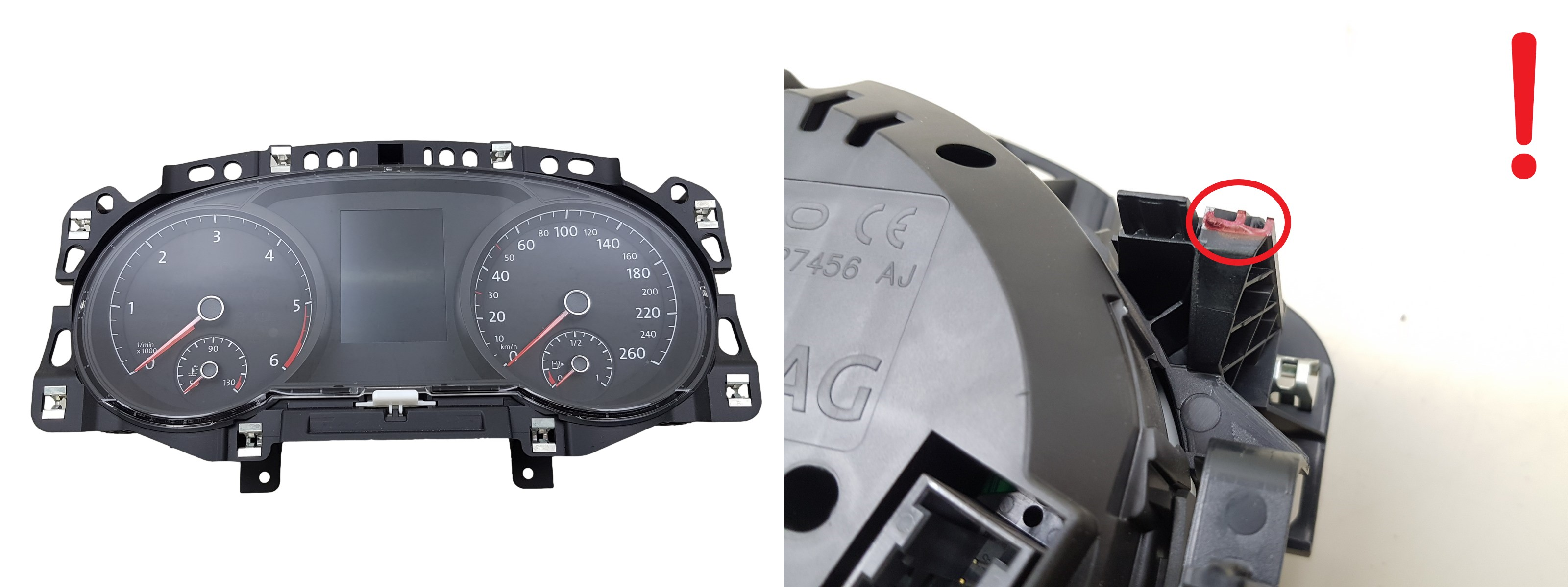 Tacho Kombiinstrument VW Golf 7 5G0920860A main product photo