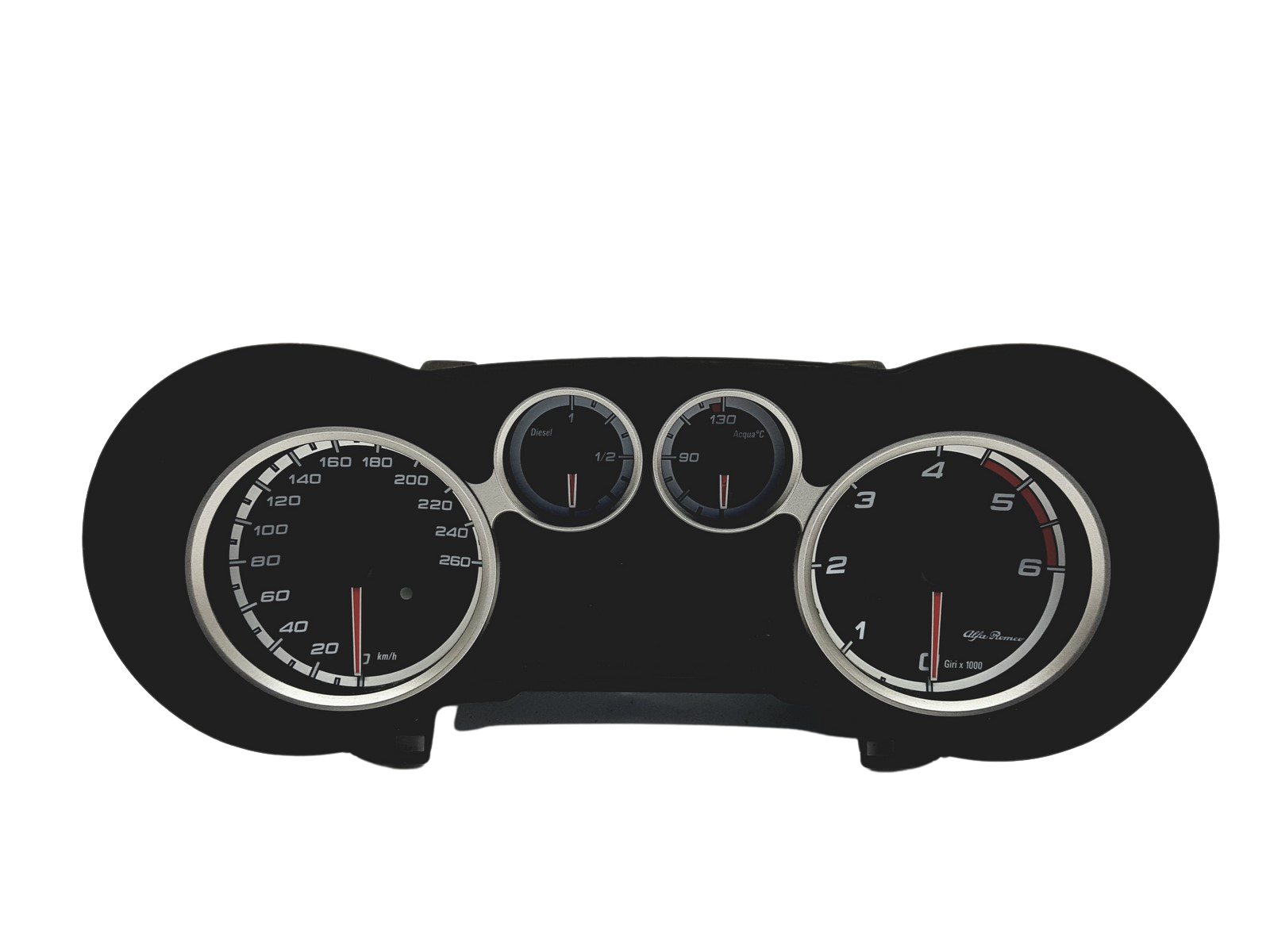 Tacho Kombiinstrument Alfa Romeo Mito 50525484 A2C80854200 VDO main product photo