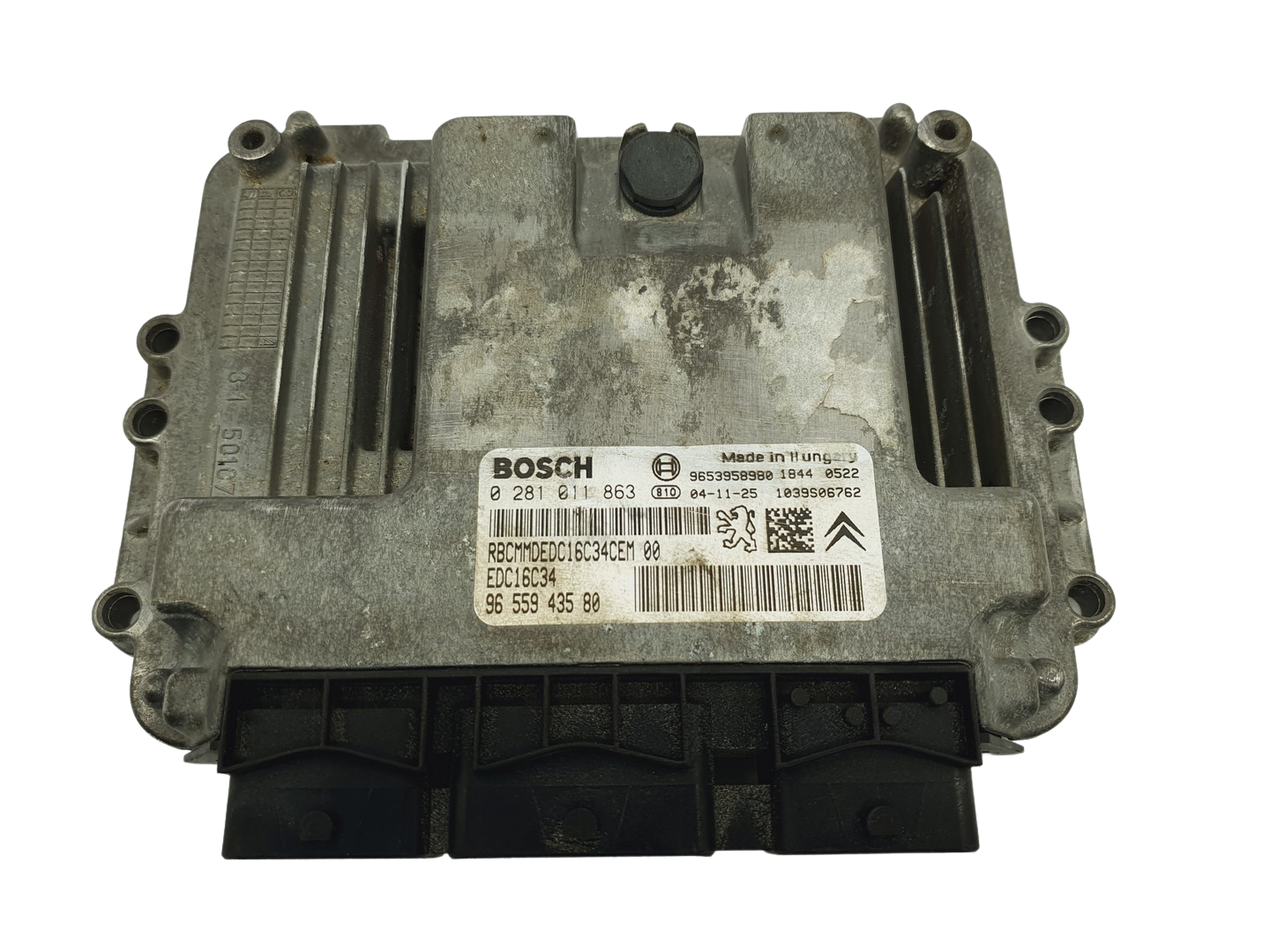 Steuergerät 0281011863 9653958980 9655943580 PSA Bosch 68562 main product photo