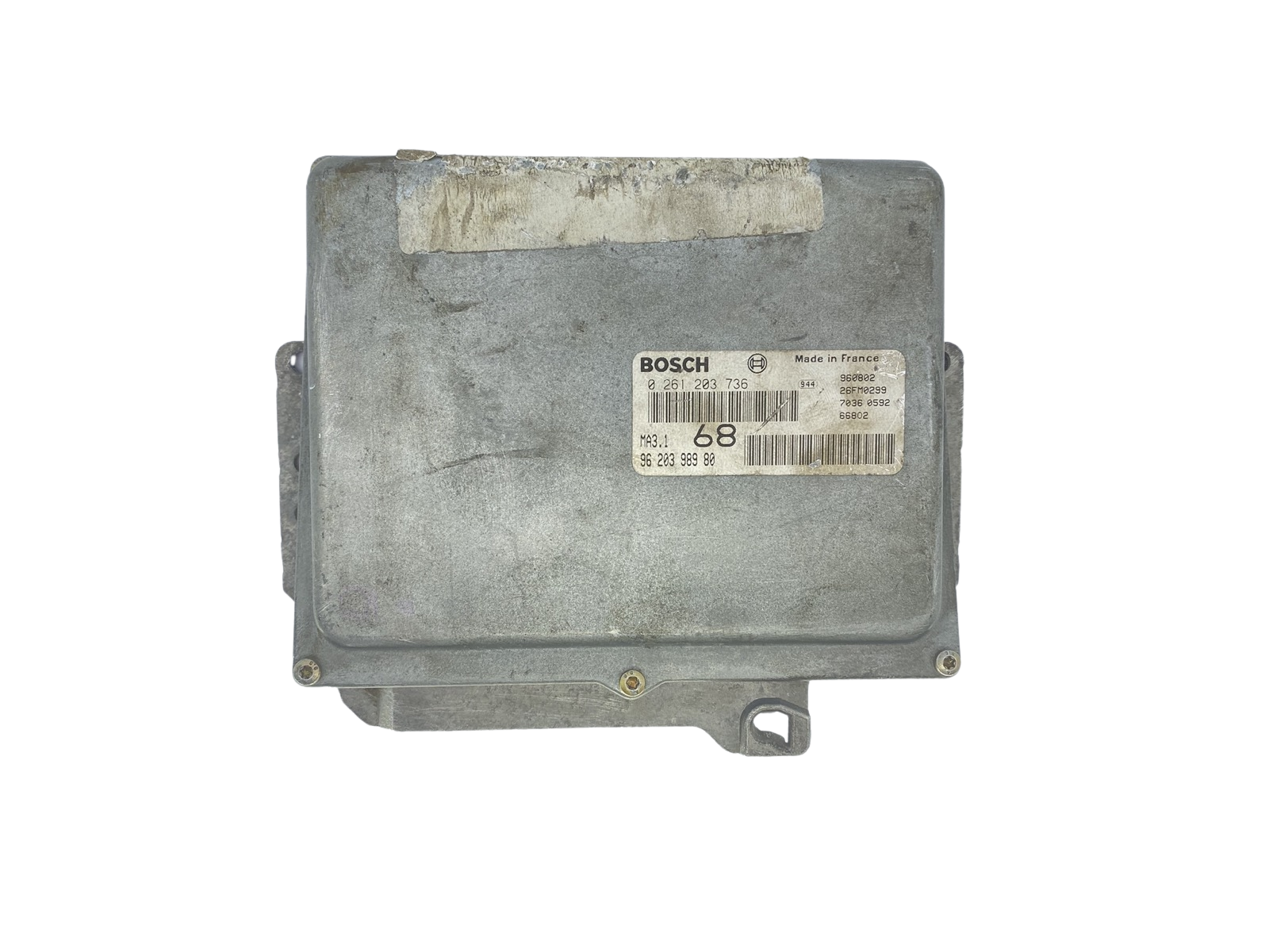 Steuergerät 0261203736 9620398980 MA3.1 PSA Bosch 57946 main product photo