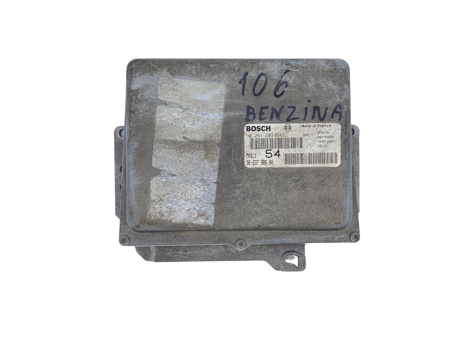 Steuergerät 0261203943 9623792680 MA3.1 PSA Bosch 56305 main product photo