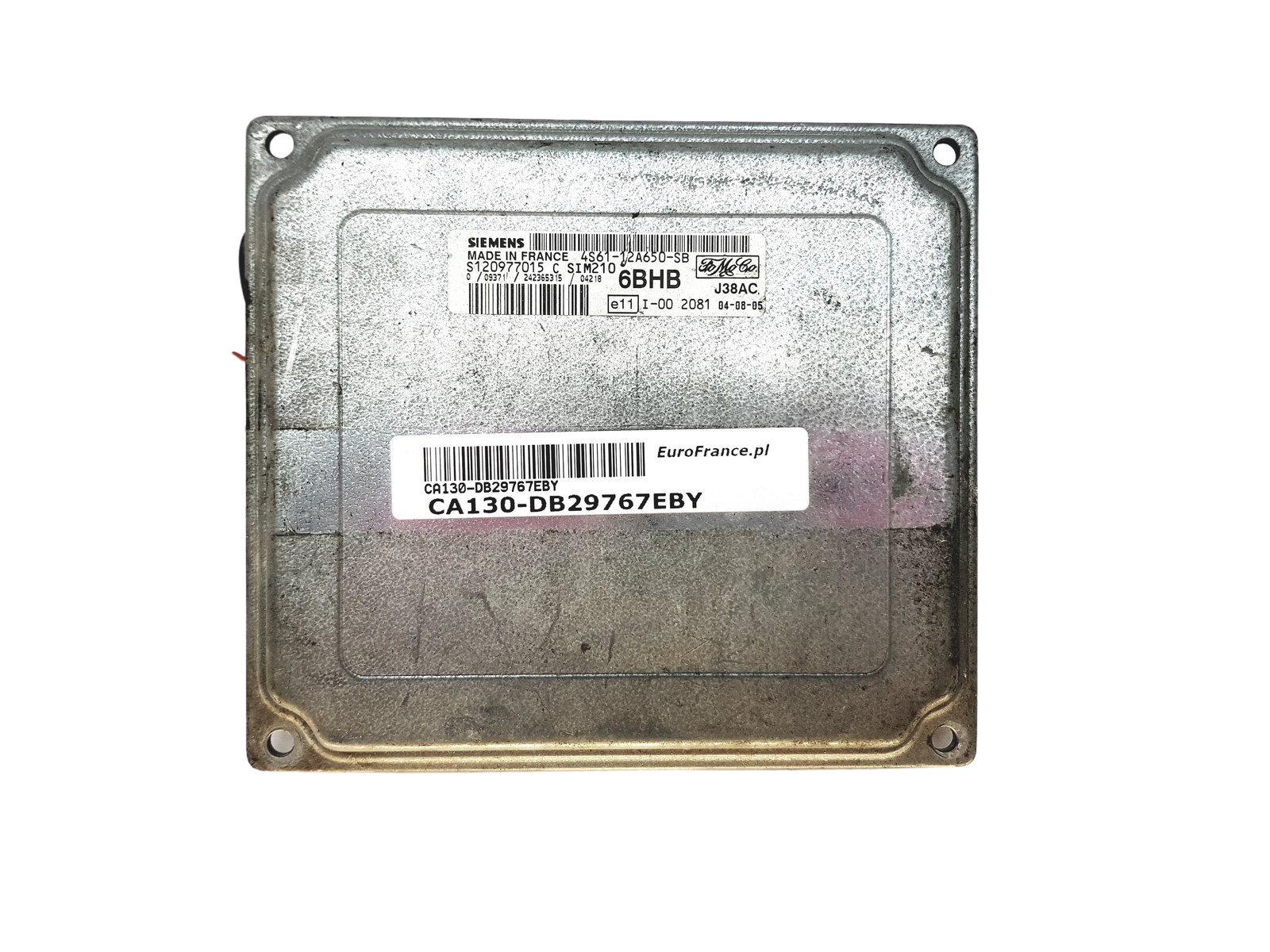 Steuergerät 4S61-12A650-SB S120977015C Ford Mazda Siemens 29767 main product photo