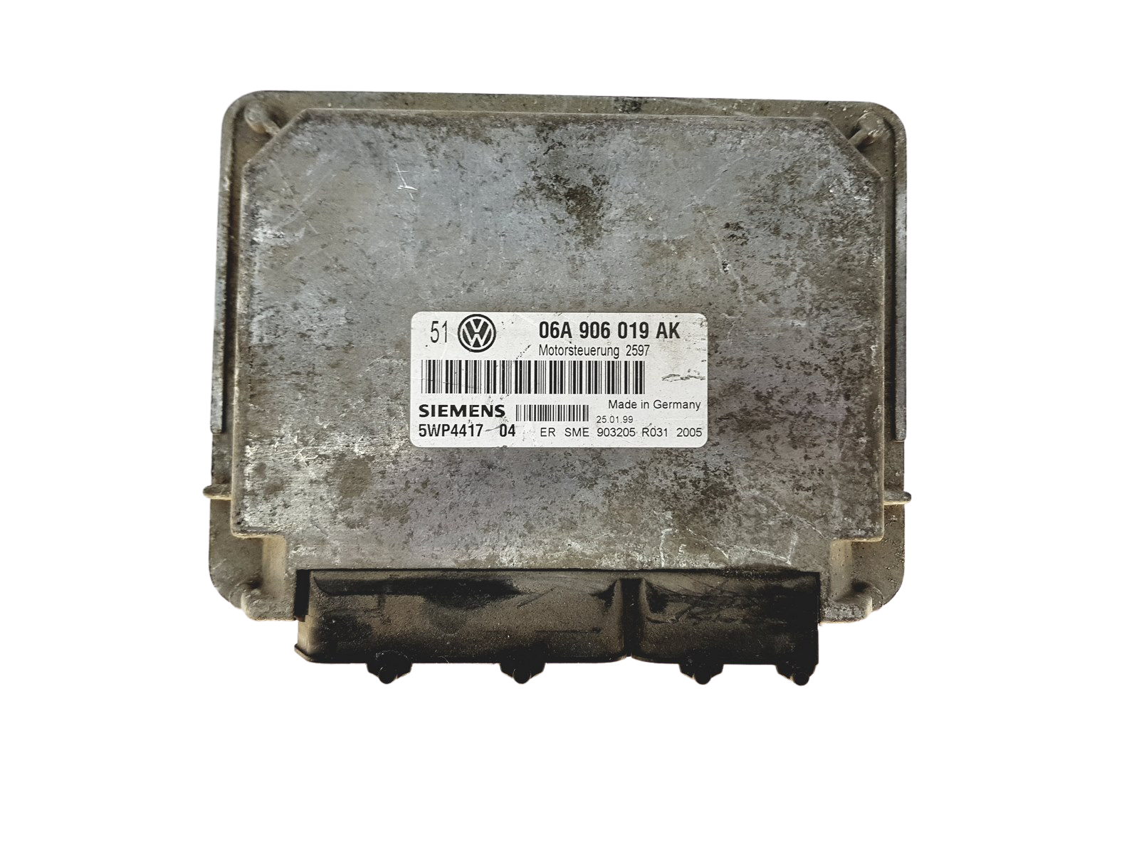 Steuergerät VW 06A906019AK 5WP4417 04 Siemens 27850 main product photo