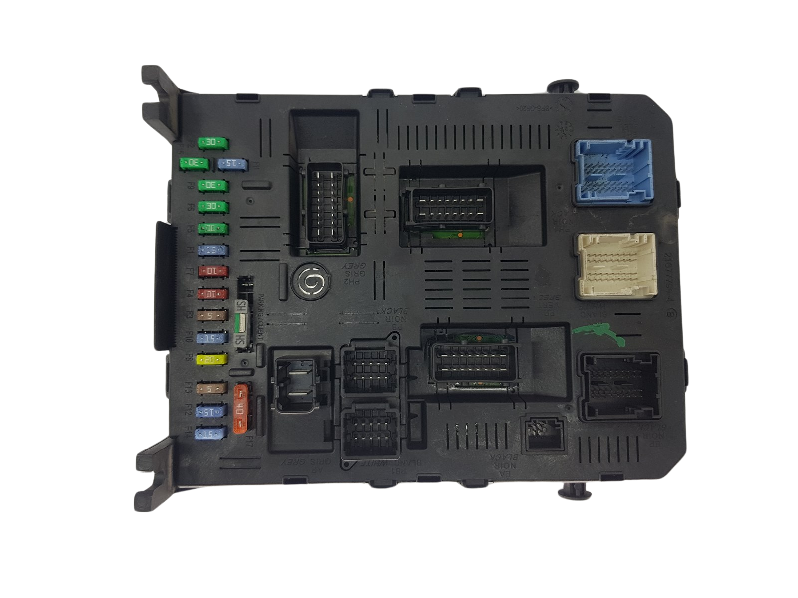Steuergerät BSI 2004 H05 9658158780 PSA Johnson Controls 1985 main product photo