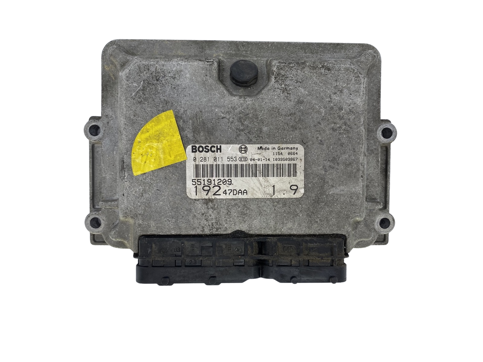 Steuergerät 55191209 0281011553 192 47DAA Fiat Bosch 52685 main product photo