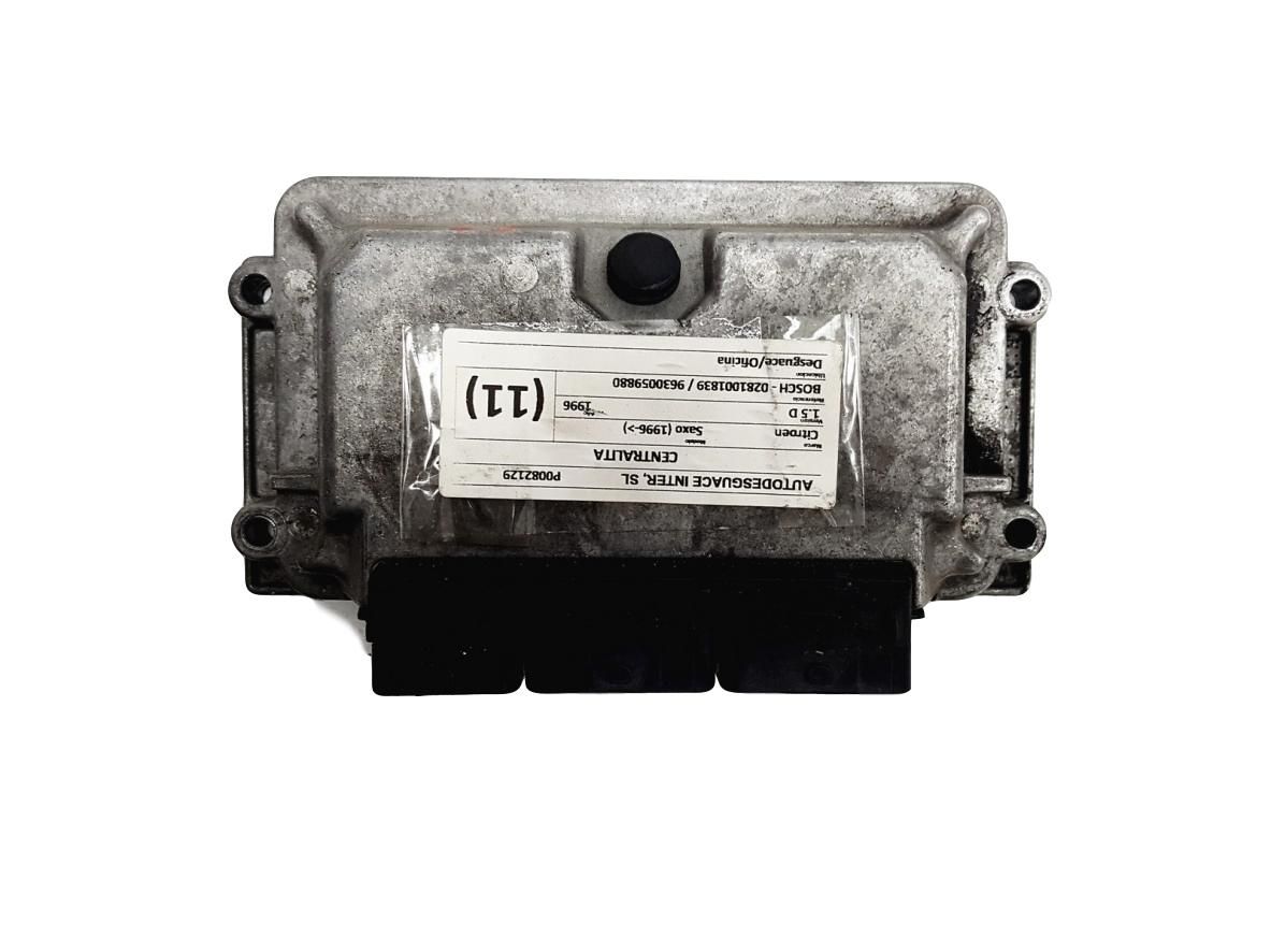 Steuergerät 0281001839 9630059880 28FM0279 PSA Bosch 10562 main product photo