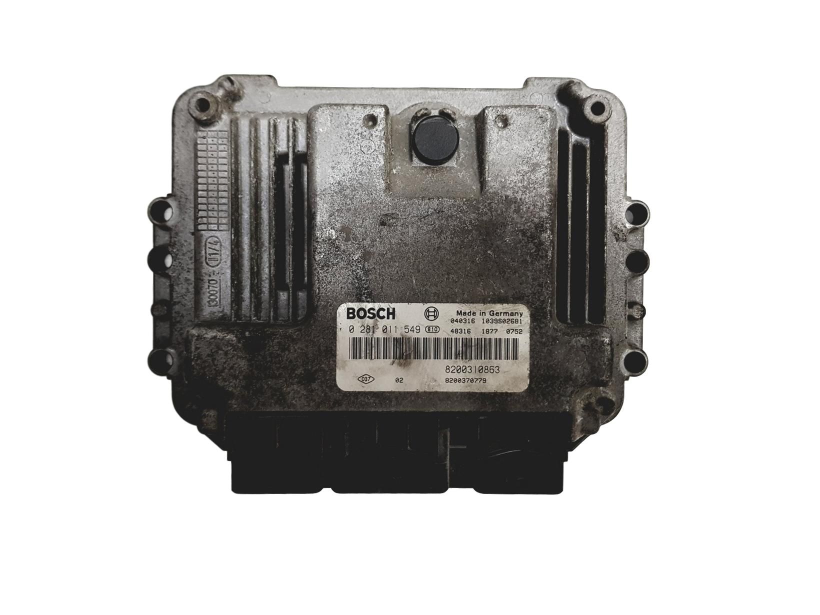 Steuergerät 0281011549 8200310863 8200370779 Renault Bosch 12384 main product photo
