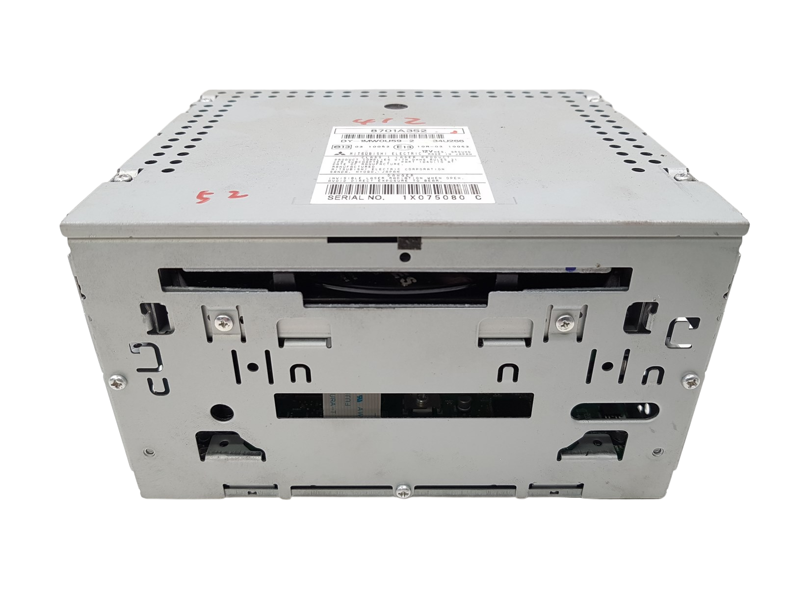 Cd-Radio Mitsubishi ASX 8701A352 34U266 DY-1MW0U59-2 main product photo