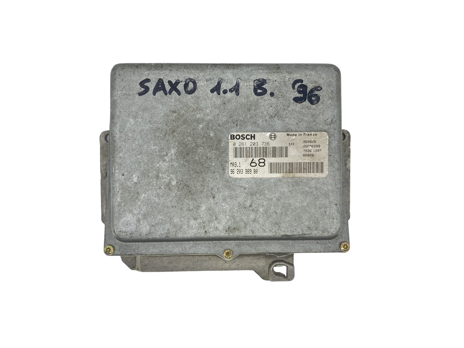 Steuergerät 0261203736 9620398980 MA3.1 PSA Bosch 56865 main product photo