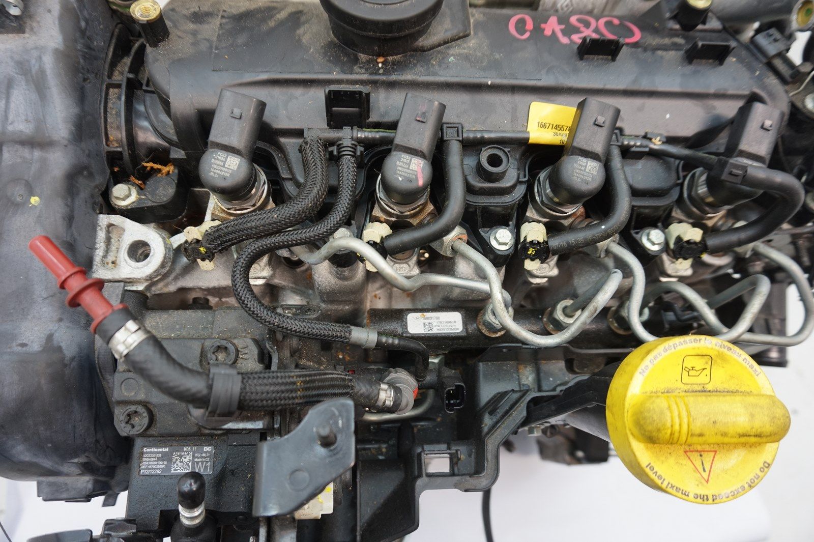 Einspritzpumpe 166006212R 167003669R 1.5 dci Renault Captur 14222km main product photo