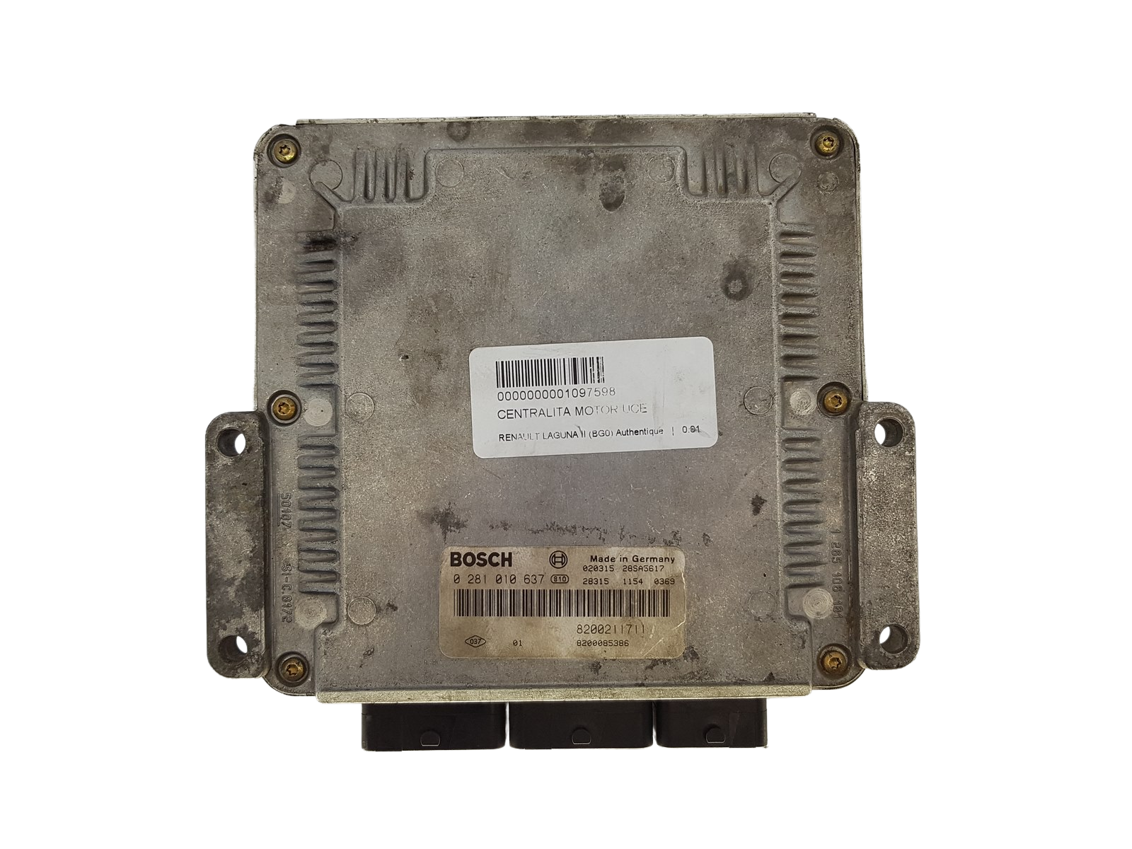 Steuergerät 0281010637 8200211711 8200085386 Renault Bosch 1017 main product photo