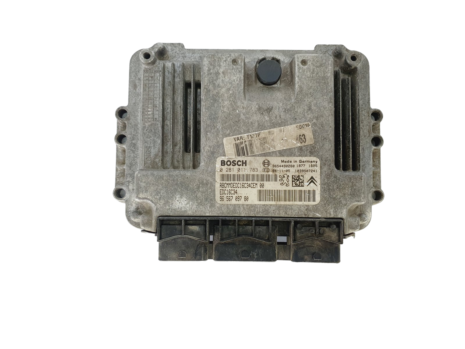 Steuergerät 0281011783 9656709780 9654490280 PSA Bosch 38562 main product photo