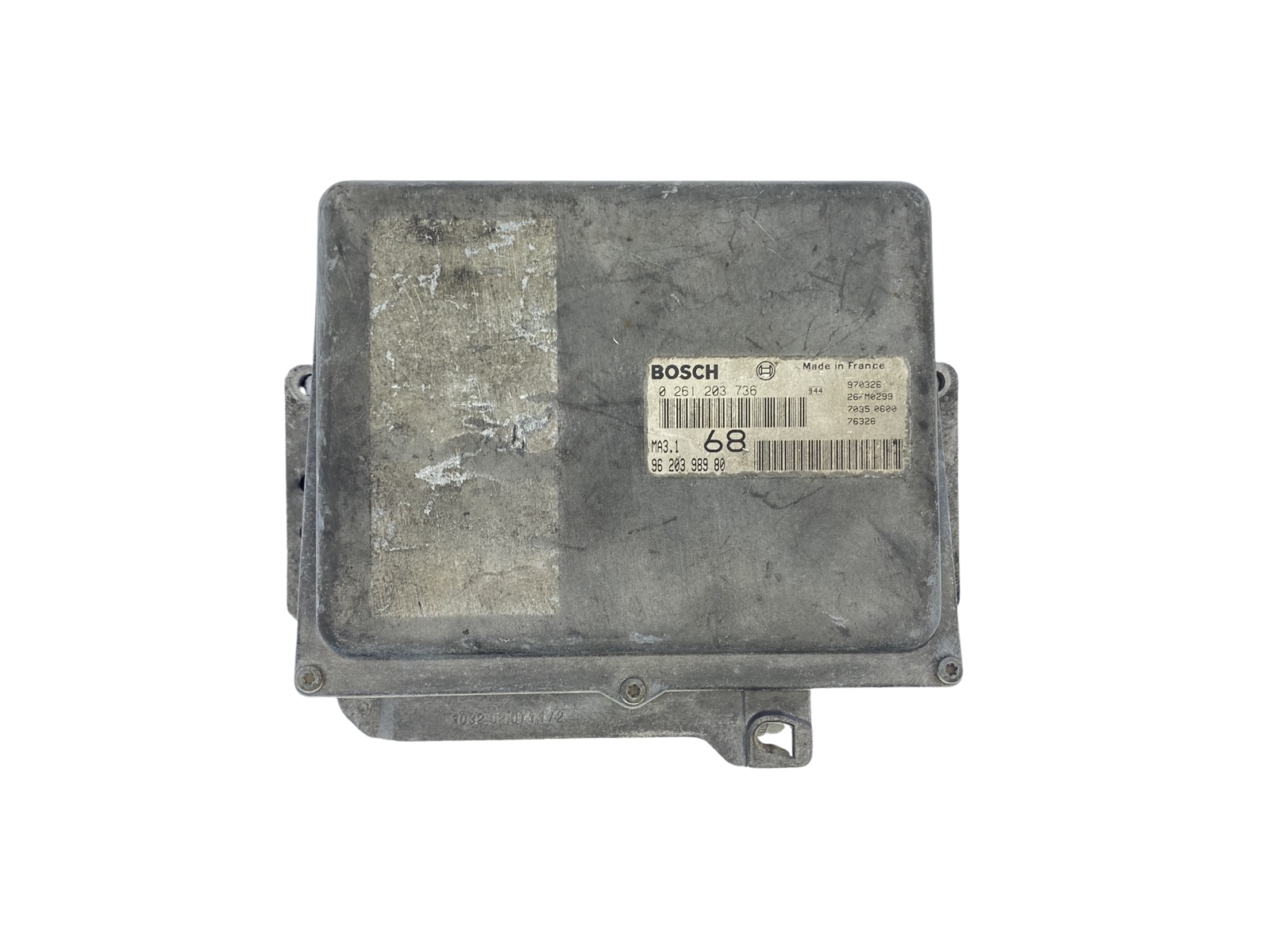 Steuergerät 0261203736 9620398980 MA3.1 PSA Bosch 55073 main product photo
