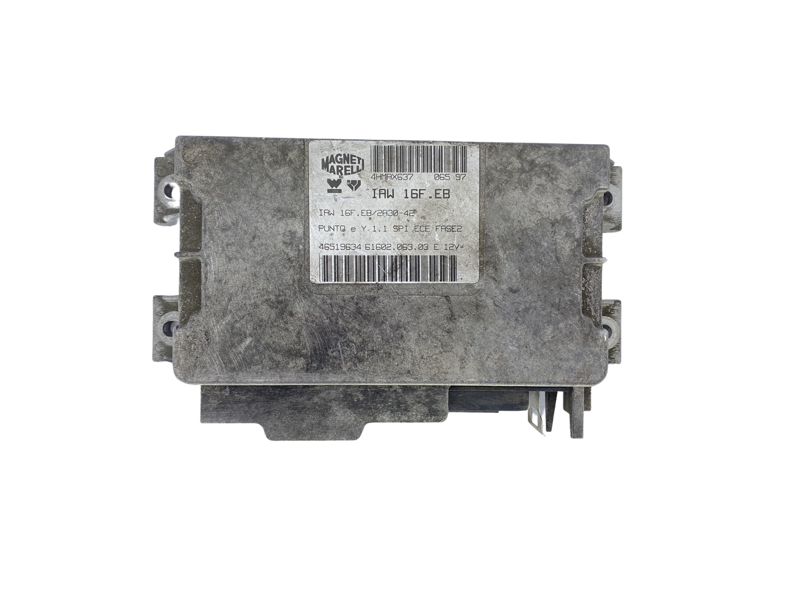 Steuergerät IAW16F.EB 46519634 61602.063.03 Fiat Magneti Marelli 55279 main product photo