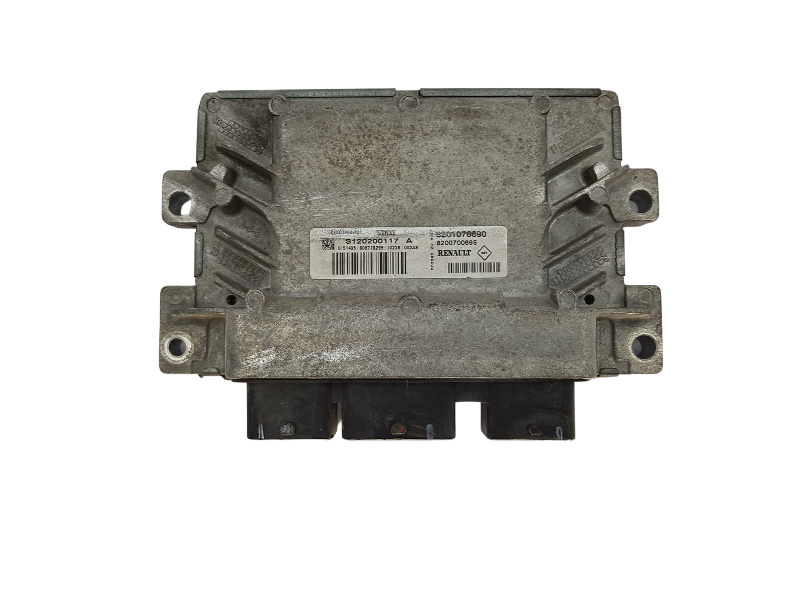 Steuergerät S120200117A 8201076690 8200700695 Renault Continental 16657 main product photo