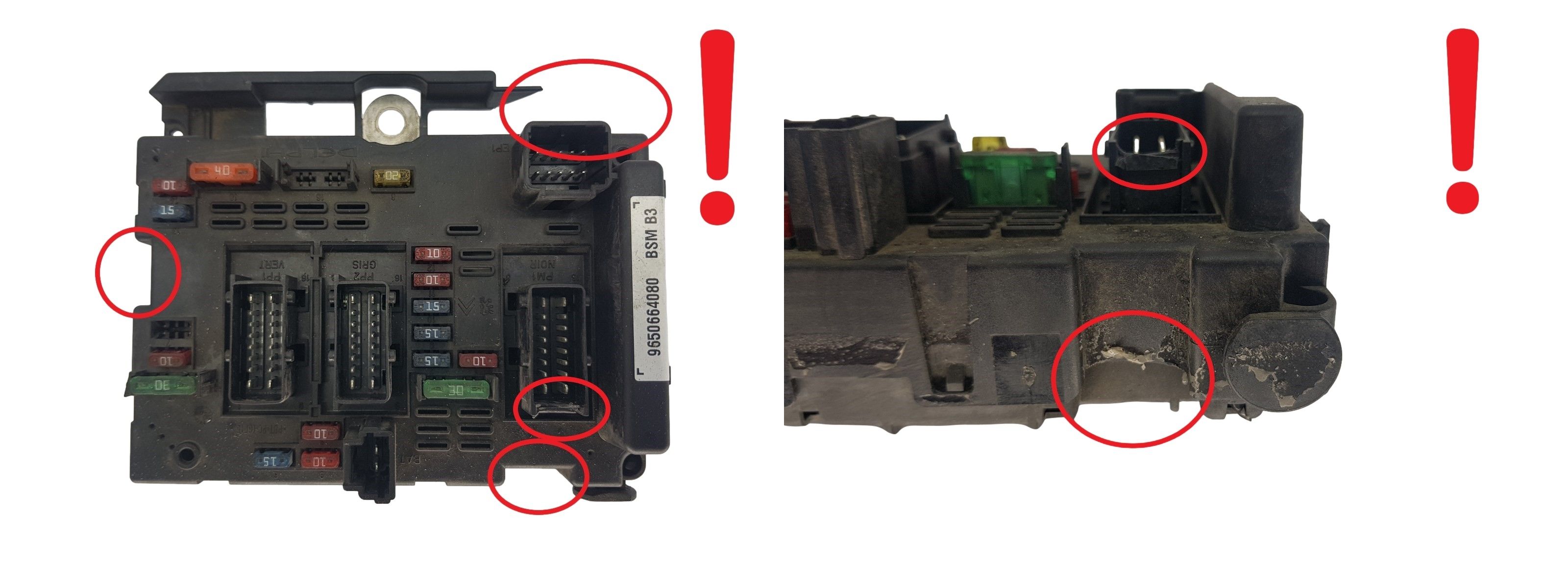 Steuergerät BSM B3 9650664080 PSA Delphi 1798 main product photo