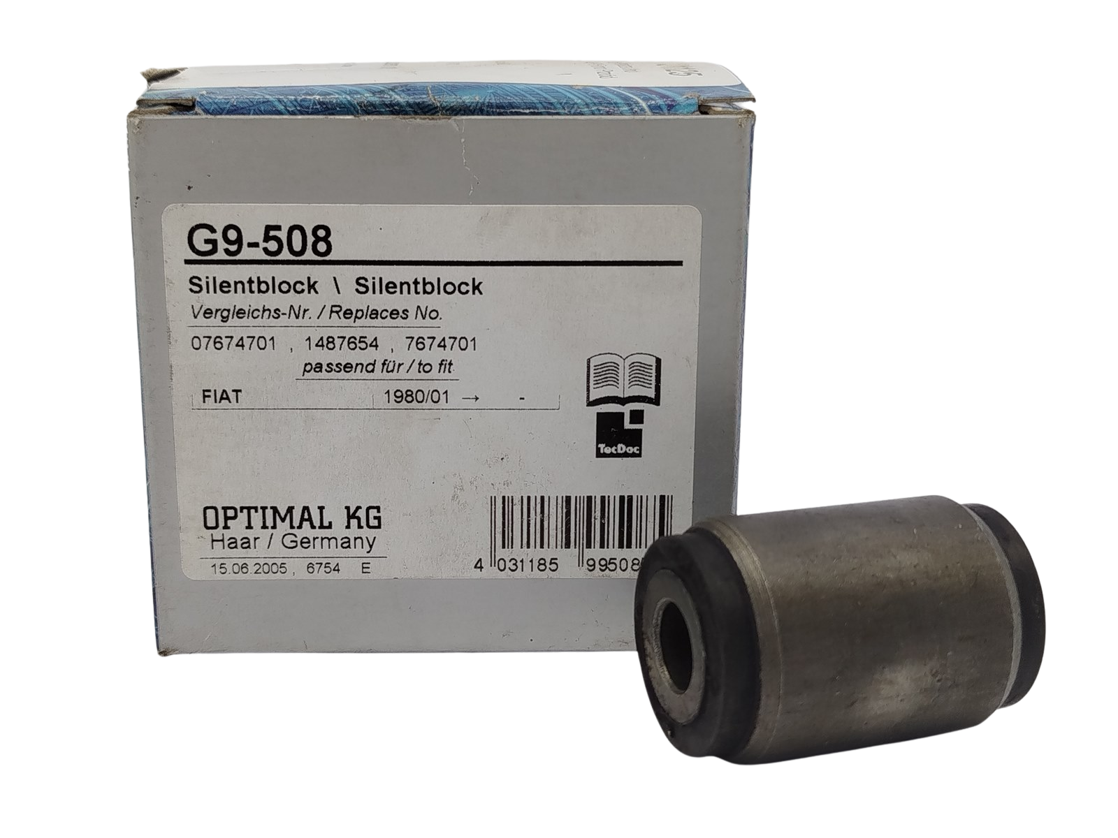 Kipphebelbuchse Silentblock Für Fiat Fiotino Uno G9-508 7674701 Optimal main product photo