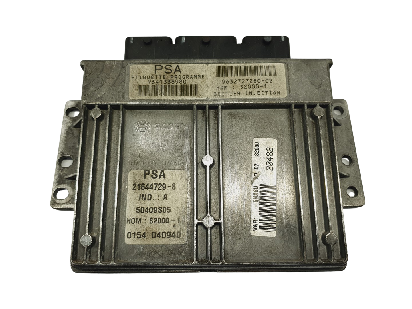 Steuergerät PSA 9641338980 9632727280-02 Sagem 68209 main product photo