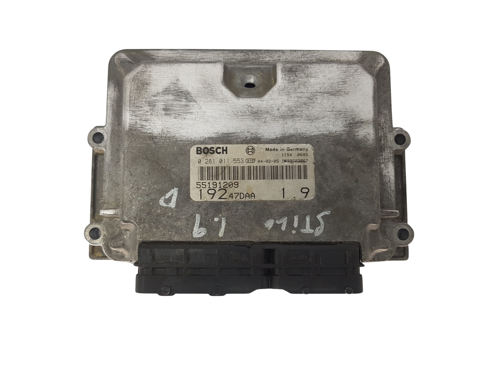 Steuergerät 55191209 0281011553 19247DAA Fiat Bosch 3348 main product photo