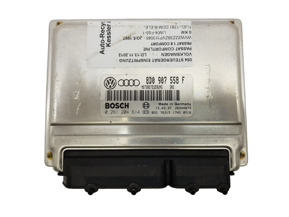 Motorsteuerung VW Audi 8D0907558F 0261204614 Bosch main product photo