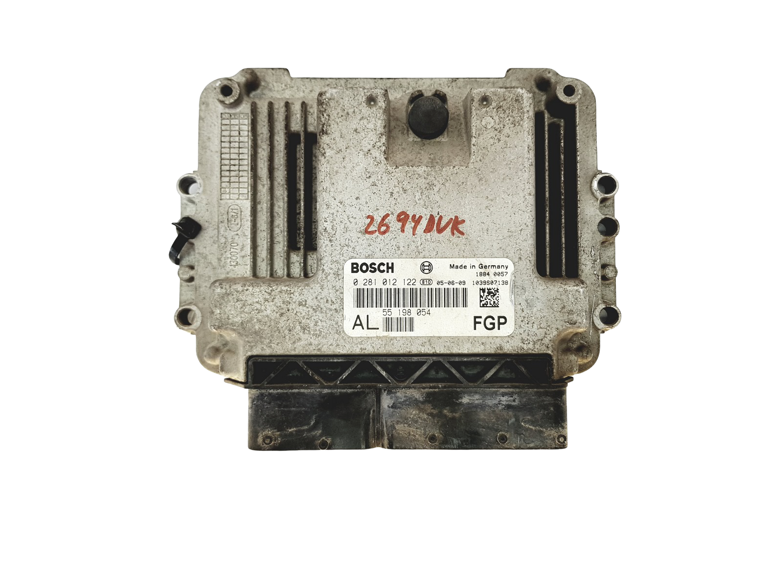 Steuergerät 55198054 AL 0281012122 Opel Bosch 23976 main product photo
