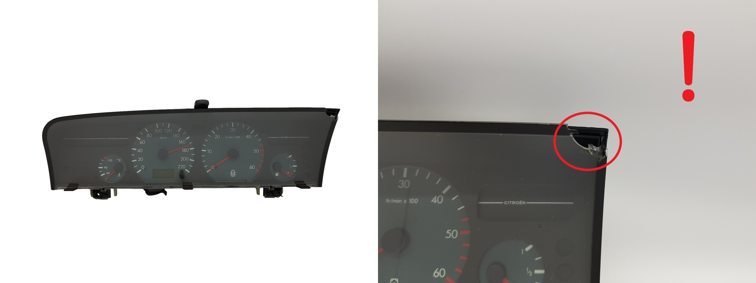 Tacho Kombiinstrument Citroen Xantia 21624319-5 Sagem 2051 main product photo