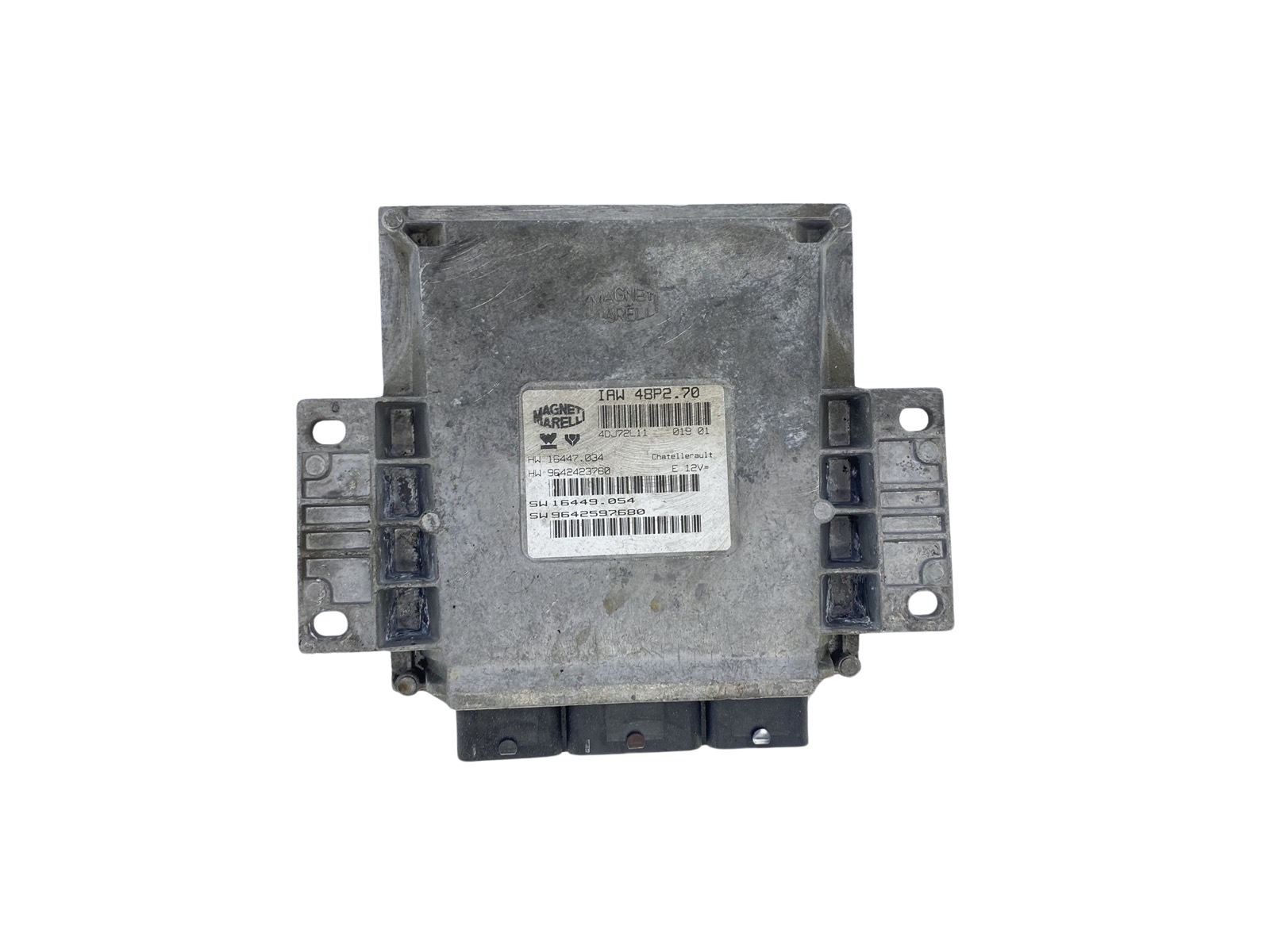 Steuergerät 9642597680 IAW48P2.70 16449.054 Magneti Marelli 61295 main product photo