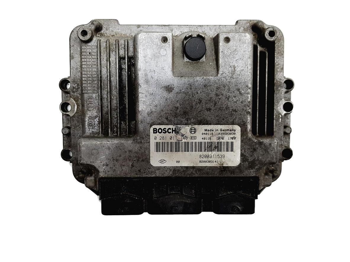 Steuergerät 0281011148 8200311539 8200303141 Renault Bosch 9634 main product photo