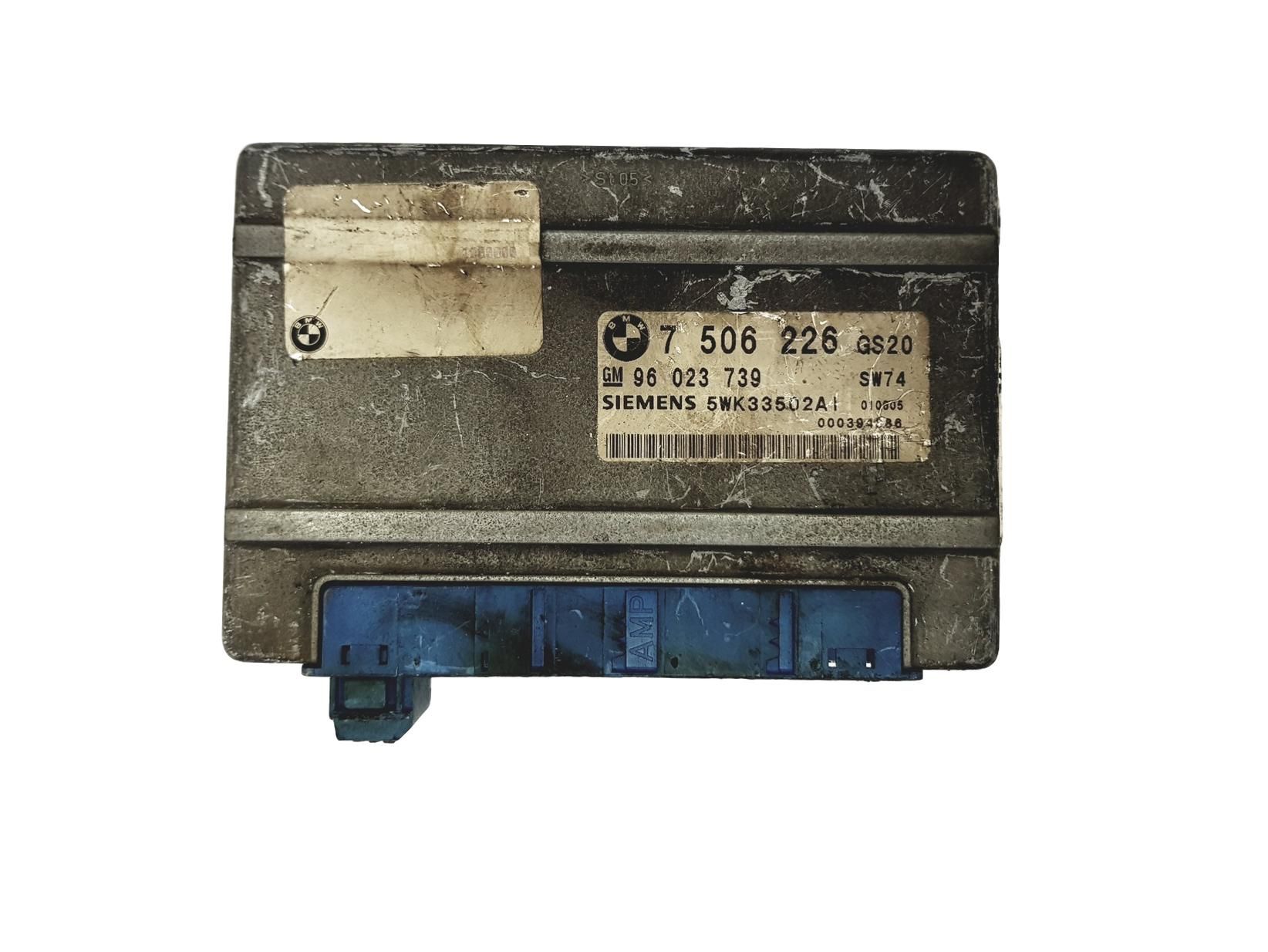 Steuergerät 7506226 96023739 5WK33502AI BMW Siemens 15529 main product photo
