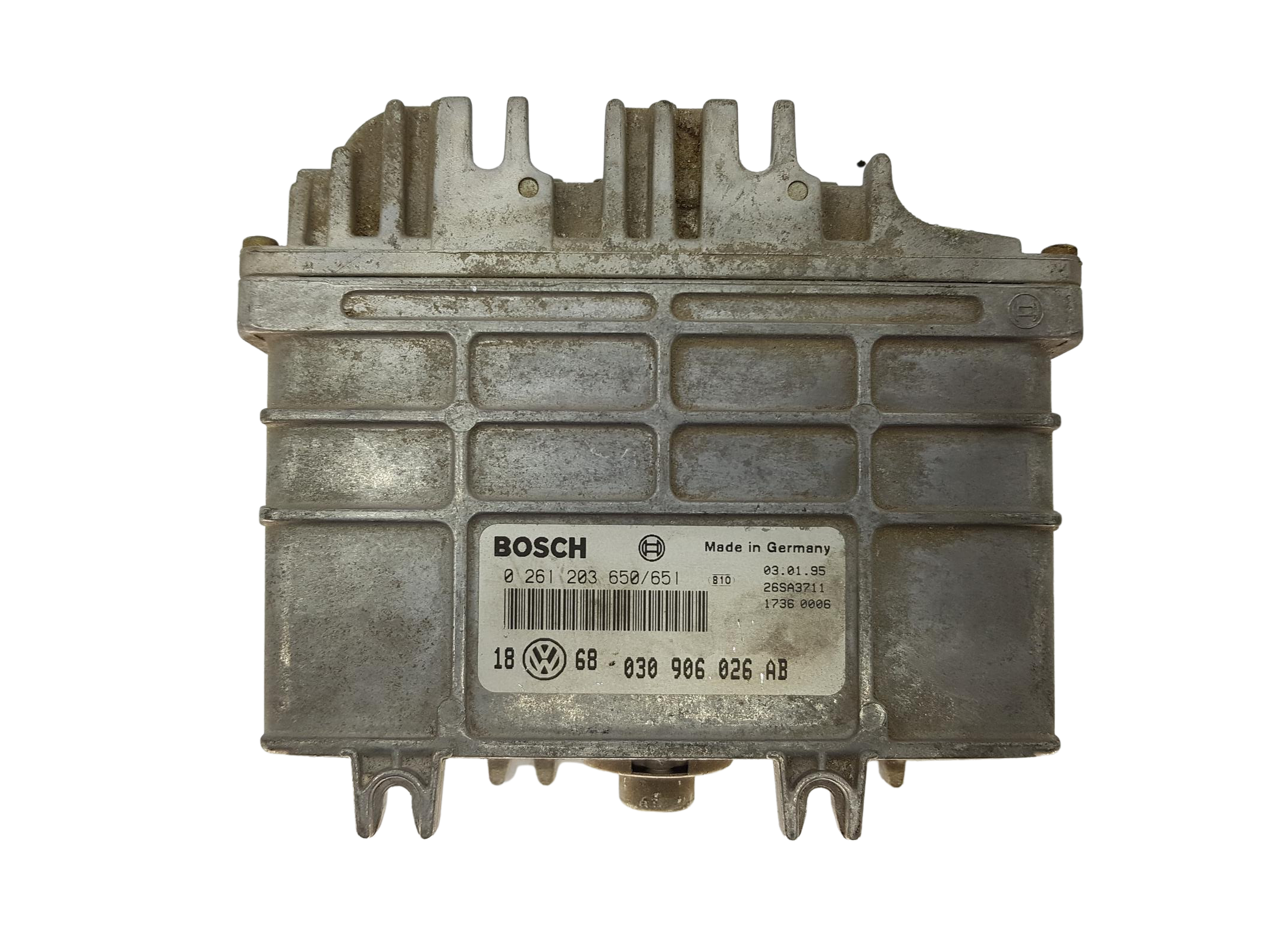 Steuergerät 0261203650/651 030906026AB 26SA3711 VW Bosch 13625 main product photo