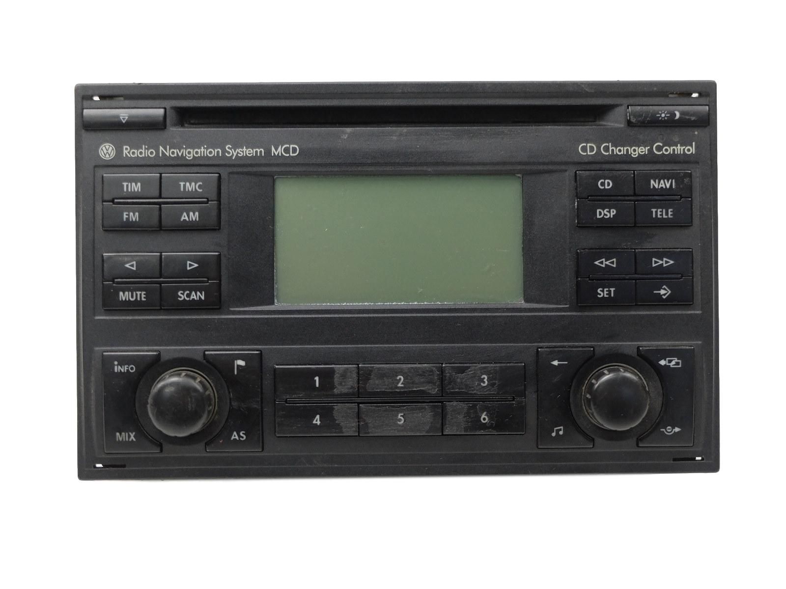 Cd-Radio Navi VW T5 6Q0035191 7612001507 Blaupunkt main product photo
