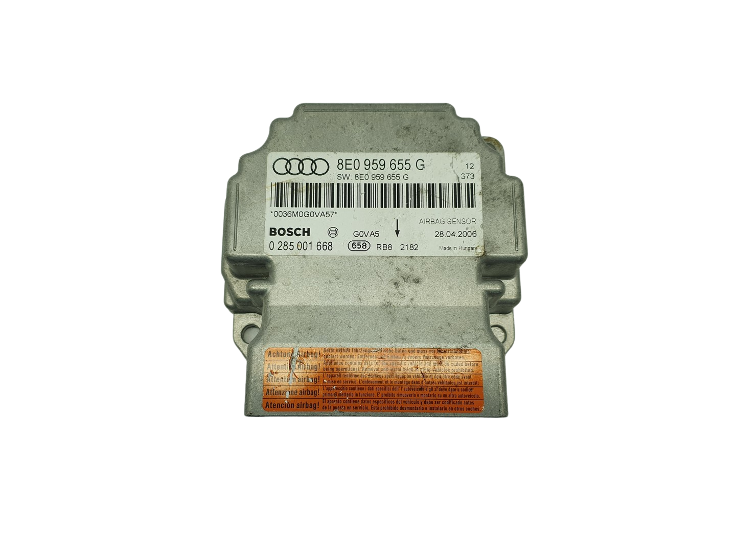 Steuergerät 8E0959655G 0285001668 Audi Bosch 69062 main product photo