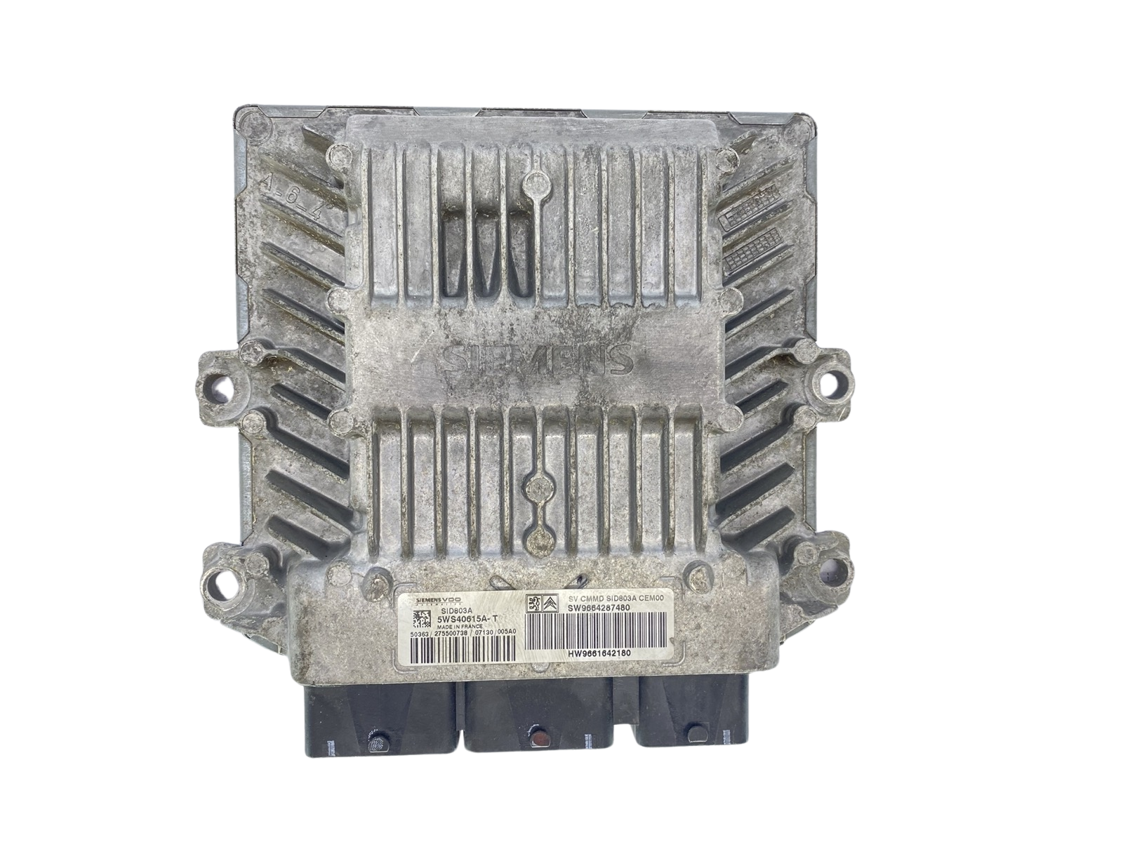 Steuergerät 5WS40615A-T 9664287480 9661642180 PSA Siemens 63361 main product photo