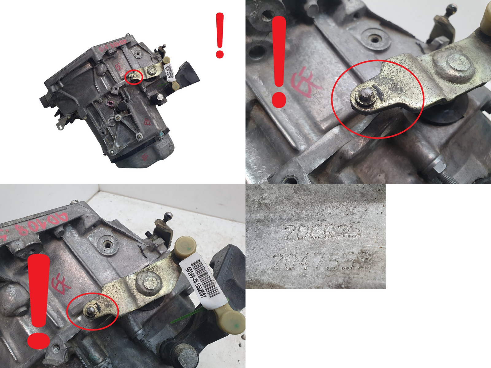 Getriebe 20CQ15 1.4 16v KFU Citroen C4 Peugeot 307 main product photo