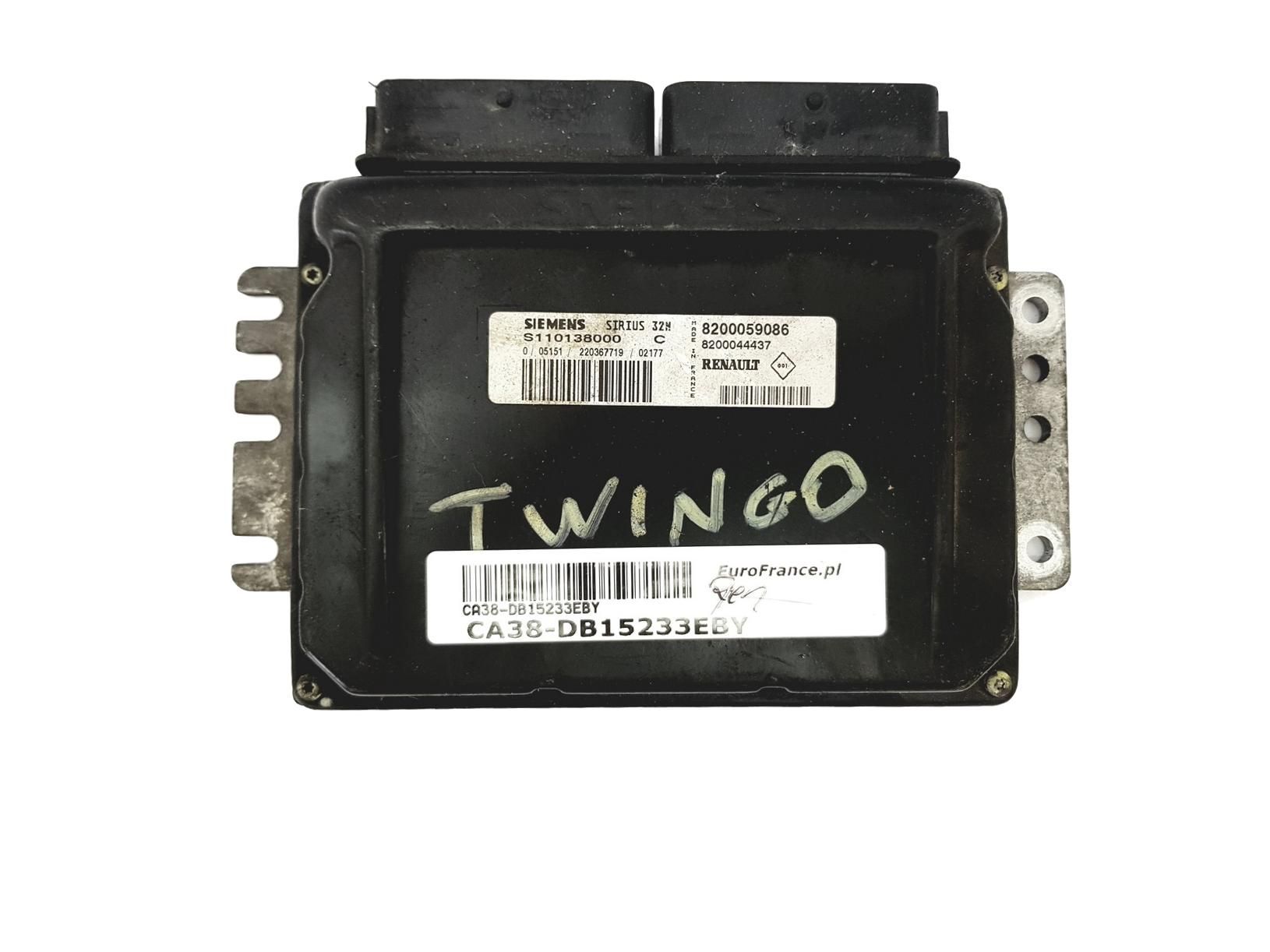 Steuergerät S110138000C 8200059086 8200044437 Renault Siemens 15233 main product photo