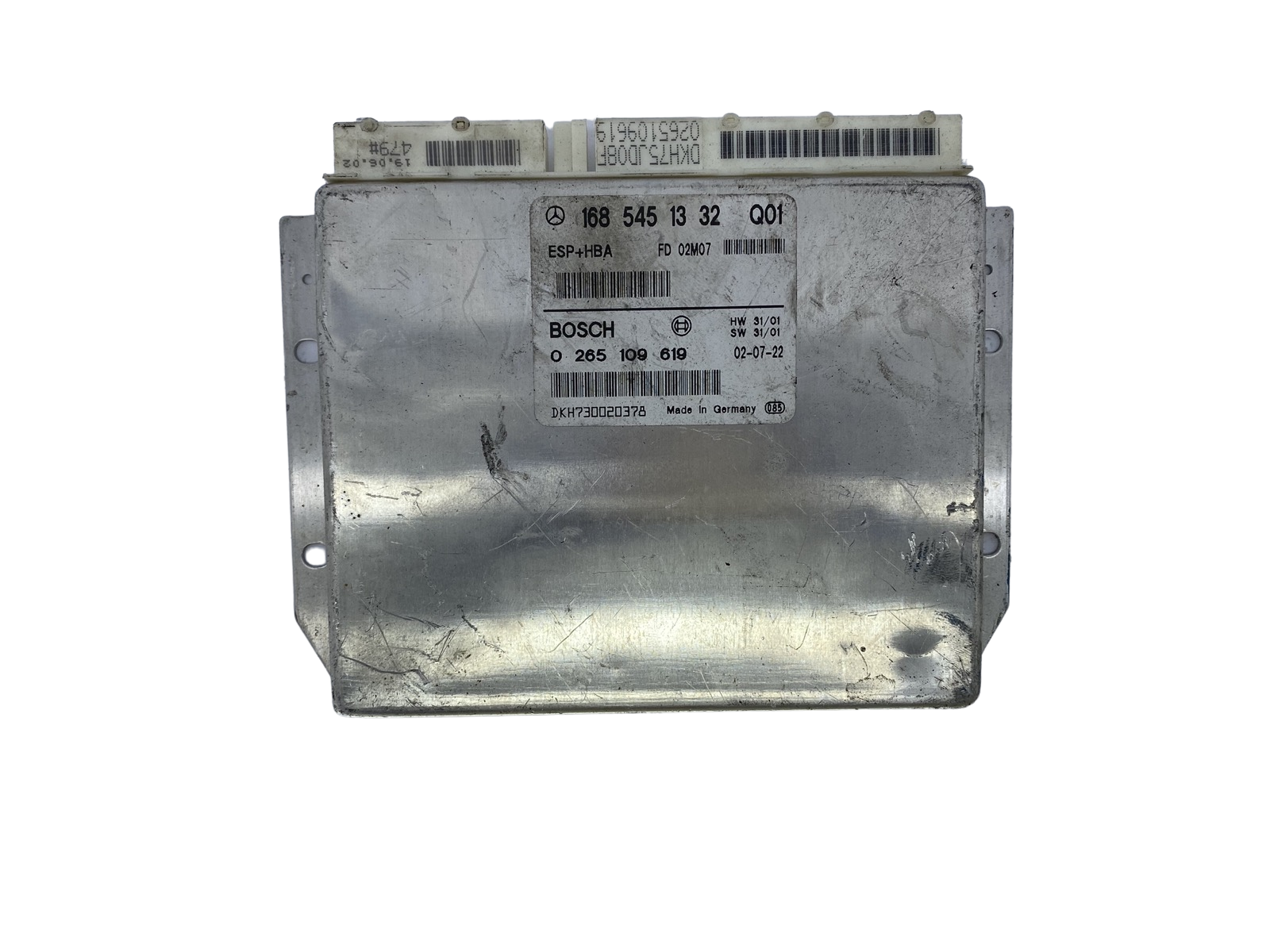 Steuergerät 1685451332Q01 0265109619 Mercedes Bosch 47677 main product photo