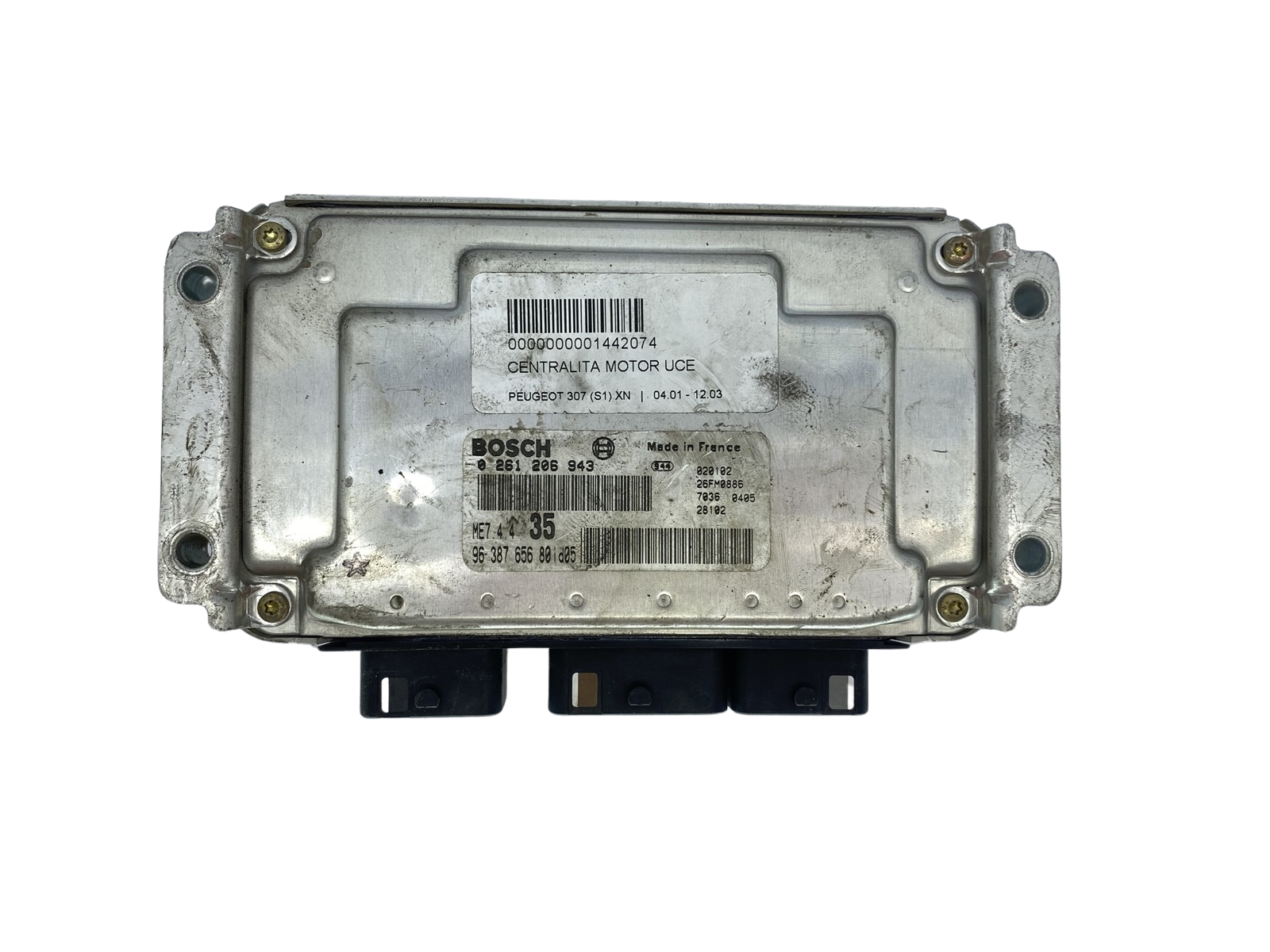 Steuergerät 0261206943 9638765680id05 26FM0886 PSA Bosch 63304 main product photo