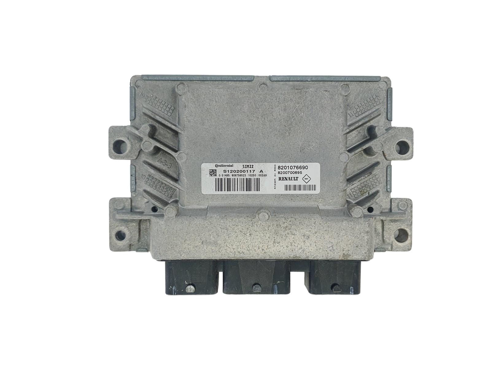 Steuergerät S120200117A 8201076690 8200700695 Renault Continental 40858 main product photo