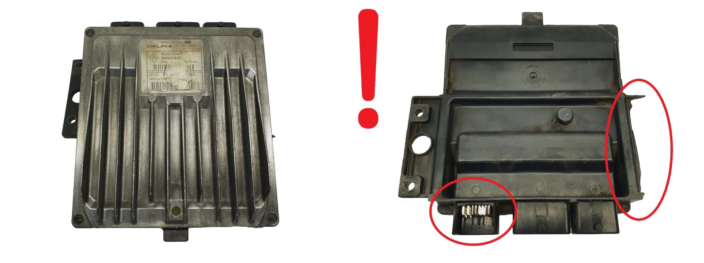 Steuergerät 8200374301 8200331477 R0410C122B Renault Delphi 68236 main product photo