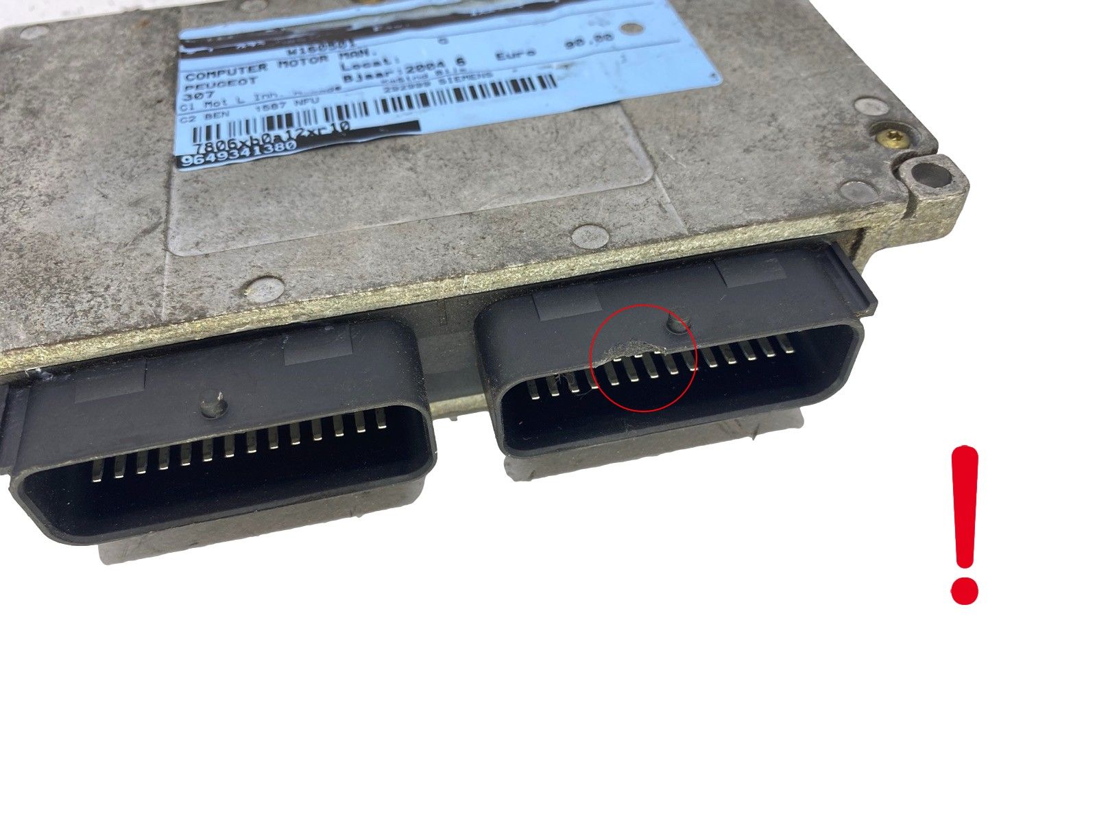 Steuergerät S118047505F 9649341380 8200031512 PSA Siemens 57469 main product photo
