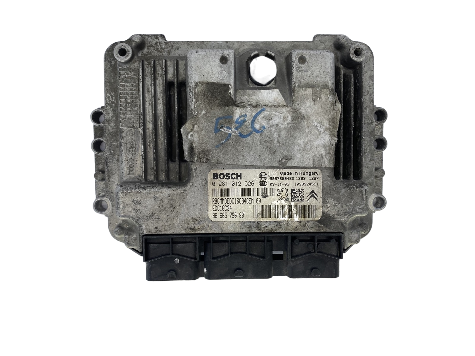 Steuergerät 0281012526 9666579080 9657699480 PSA Bosch 53302 main product photo