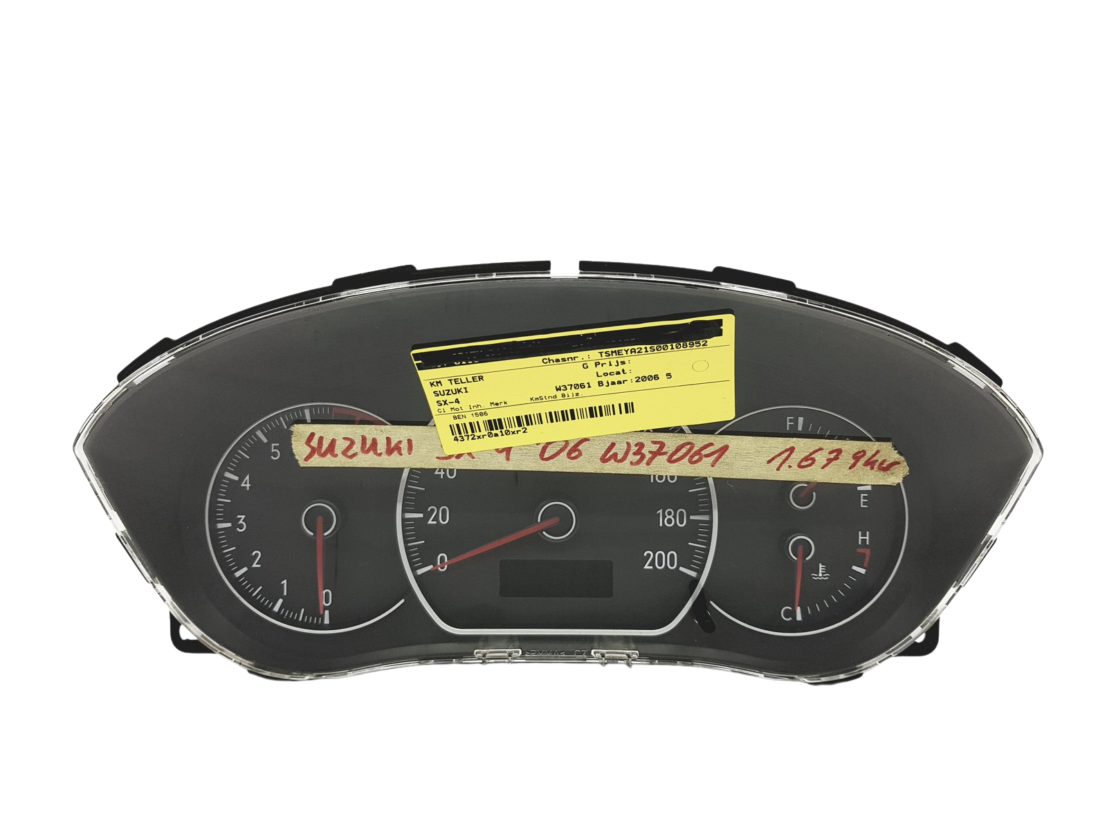 Tacho Kombiinstrument Suzuki SX-4 34110-79J30 34110-79J3 main product photo
