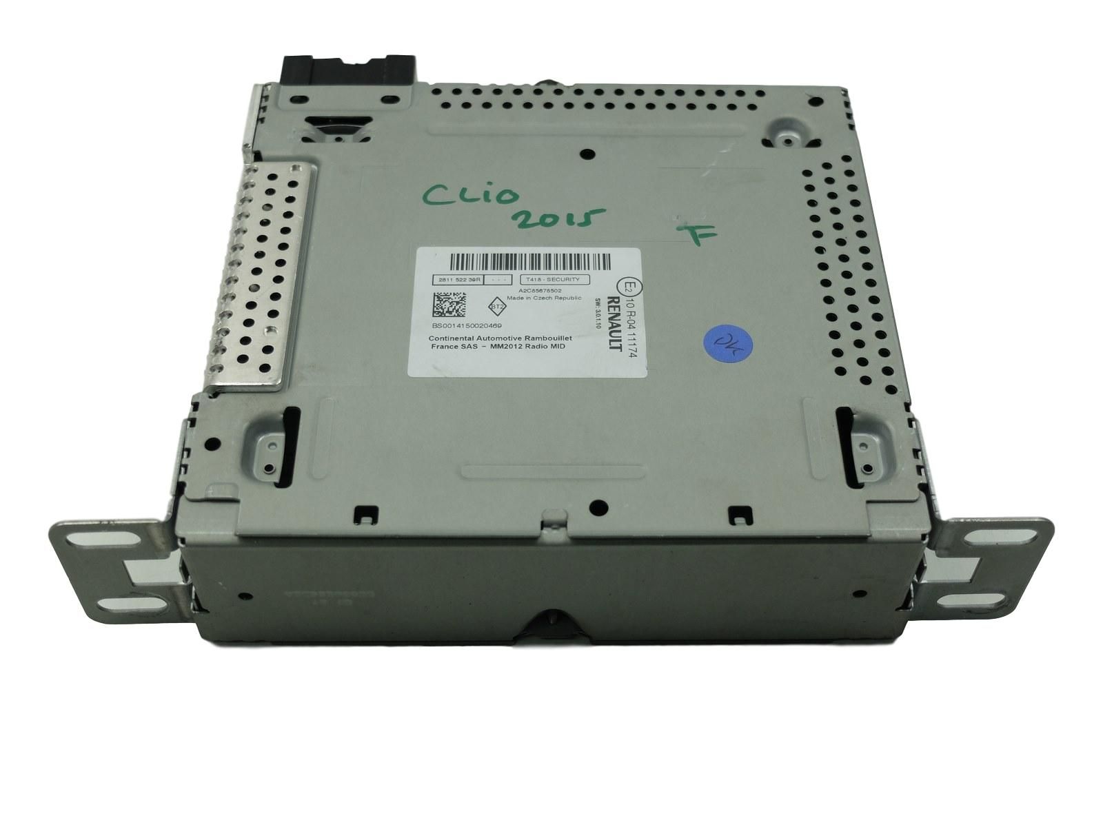 Cd-Radio MID 281152239R Clio IV Captur Renault main product photo