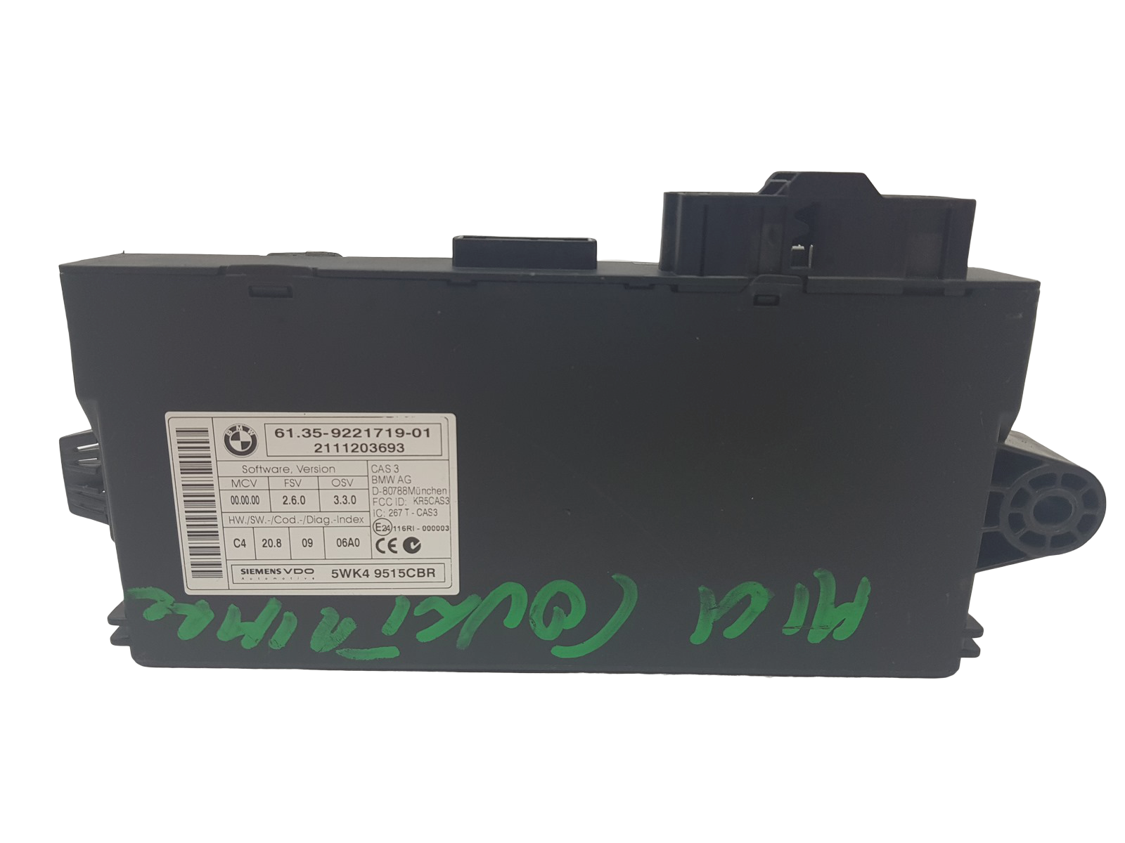 Steuergerät Mini 6135 9221719 01 Siemens VDO 24713 main product photo