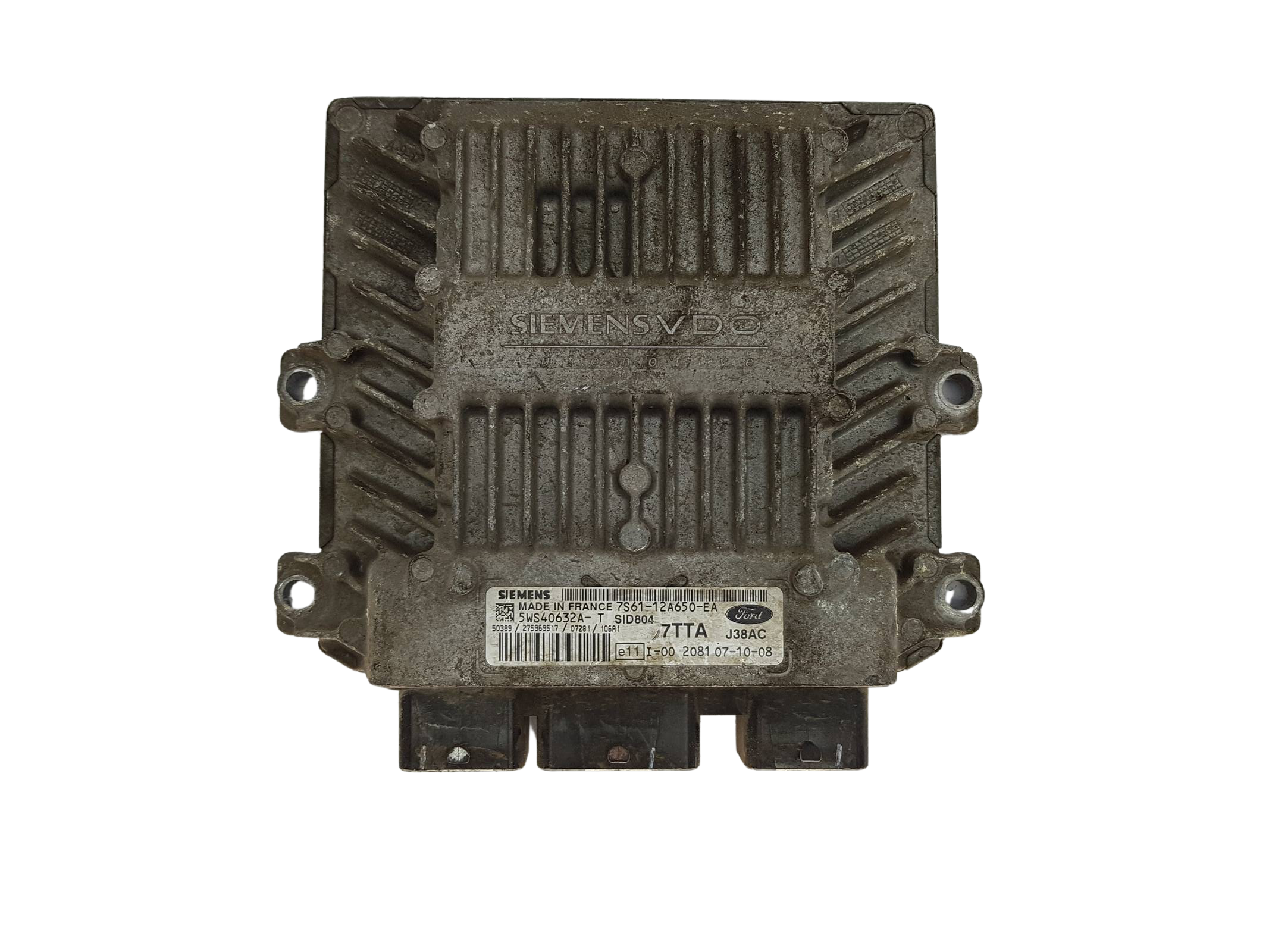 Steuergerät 7S61-12A650-EA 5WS40632A-T SID 804 Ford Siemens 14677 main product photo